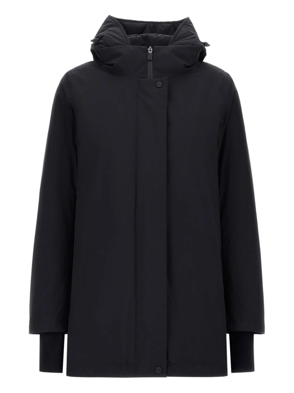 hooded puffer jacket - 1