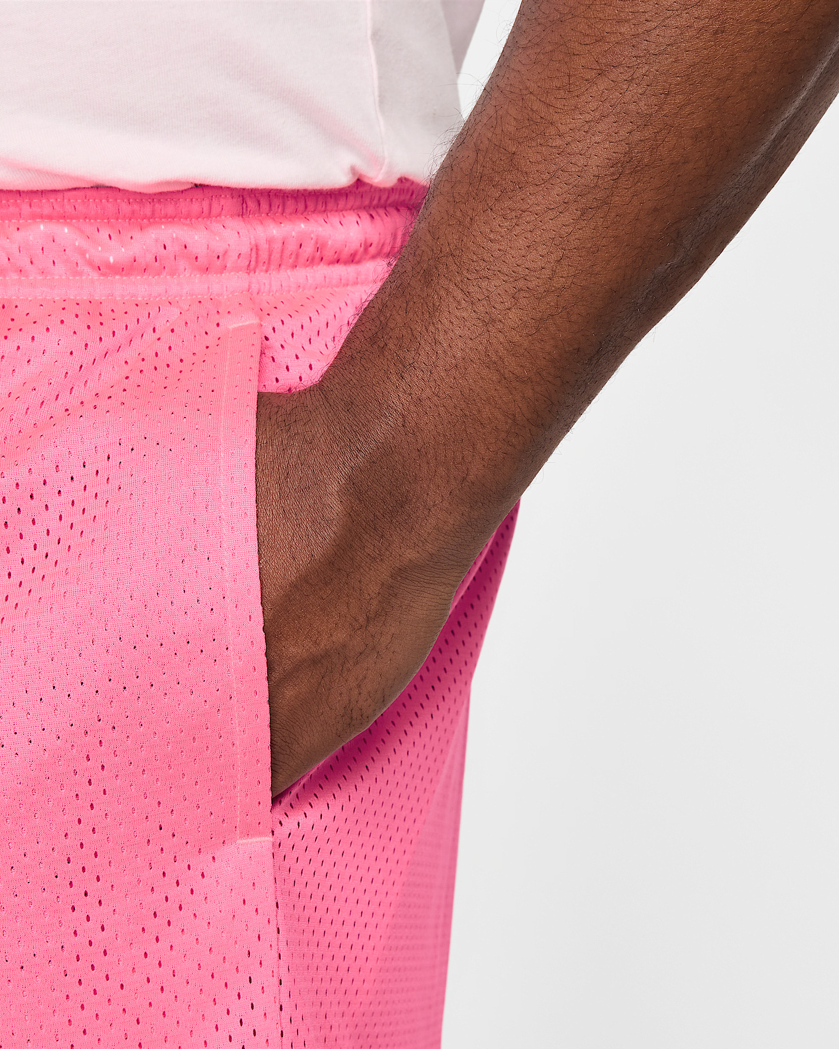 Nike Men's Dri-FIT 5" Mesh Basketball Shorts - 10