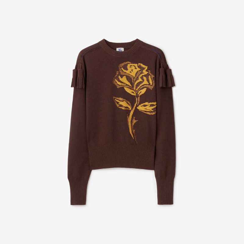 Rose Wool Blend Sweater - 1
