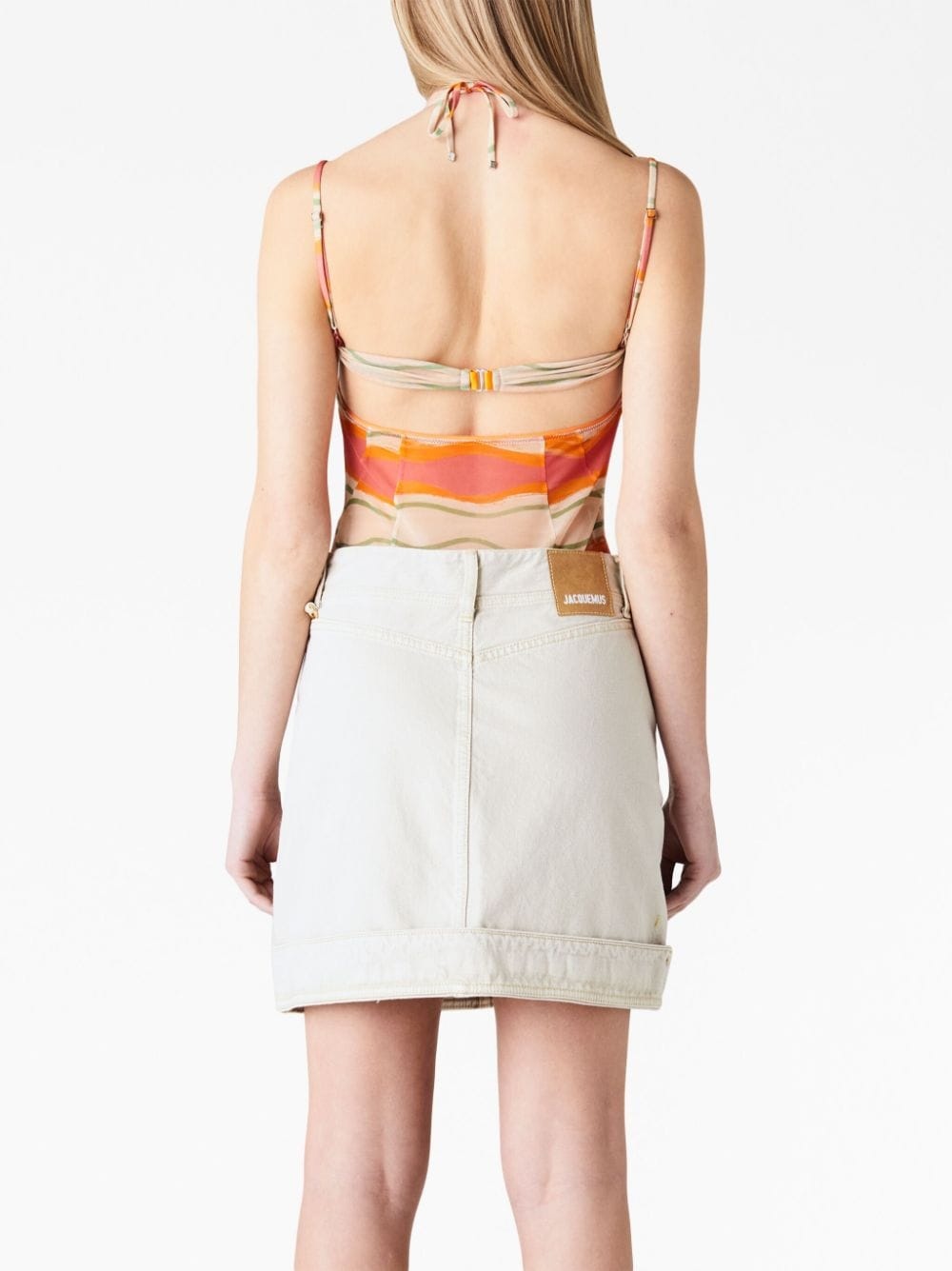 Ilha graphic-print bodysuit - 3