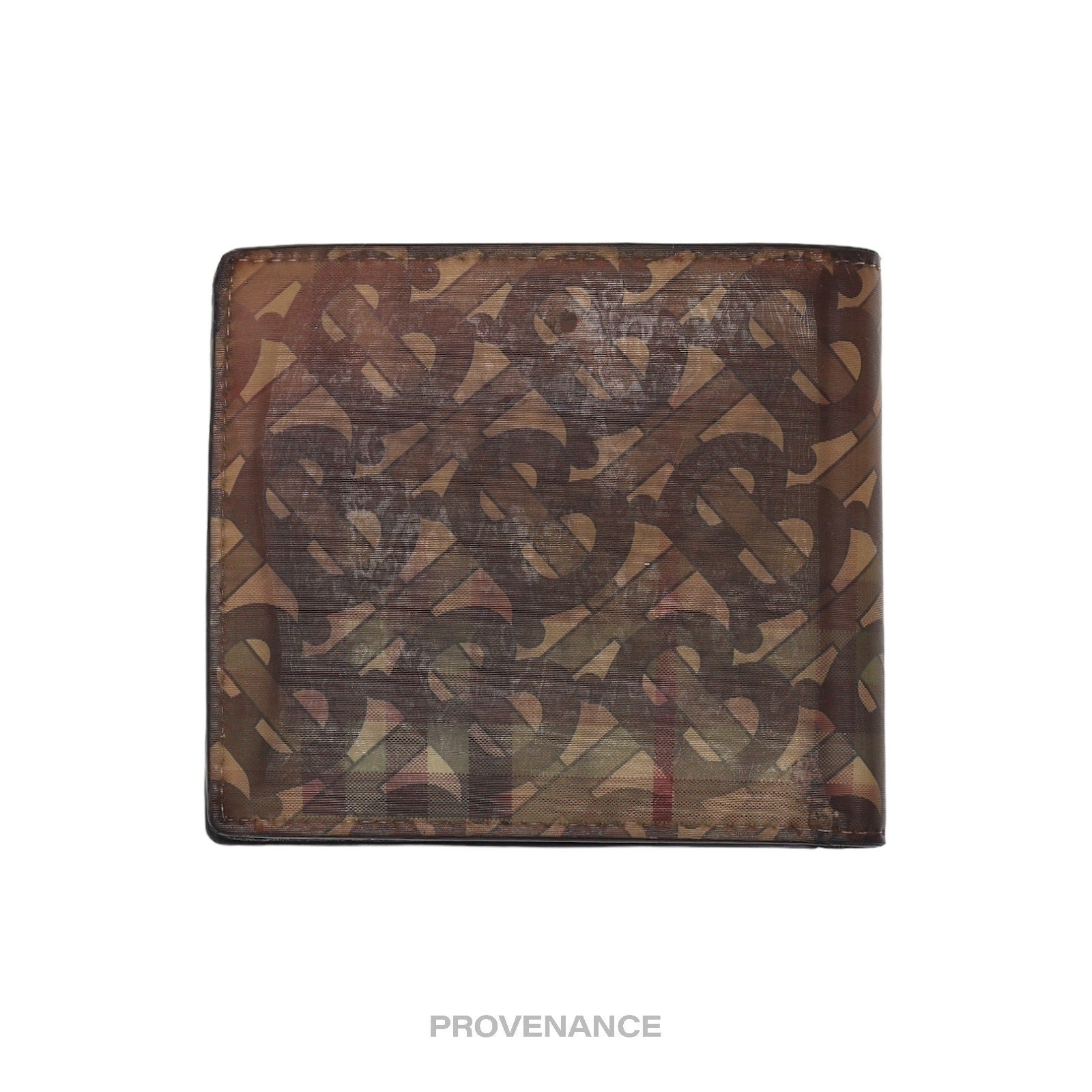 Burberry Bifold Wallet - Hologram TB Monogram Check - 2