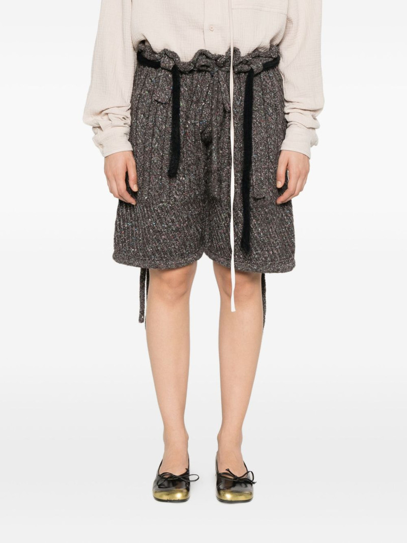 OTTOLINGER cable-knit drawstring shorts outlook