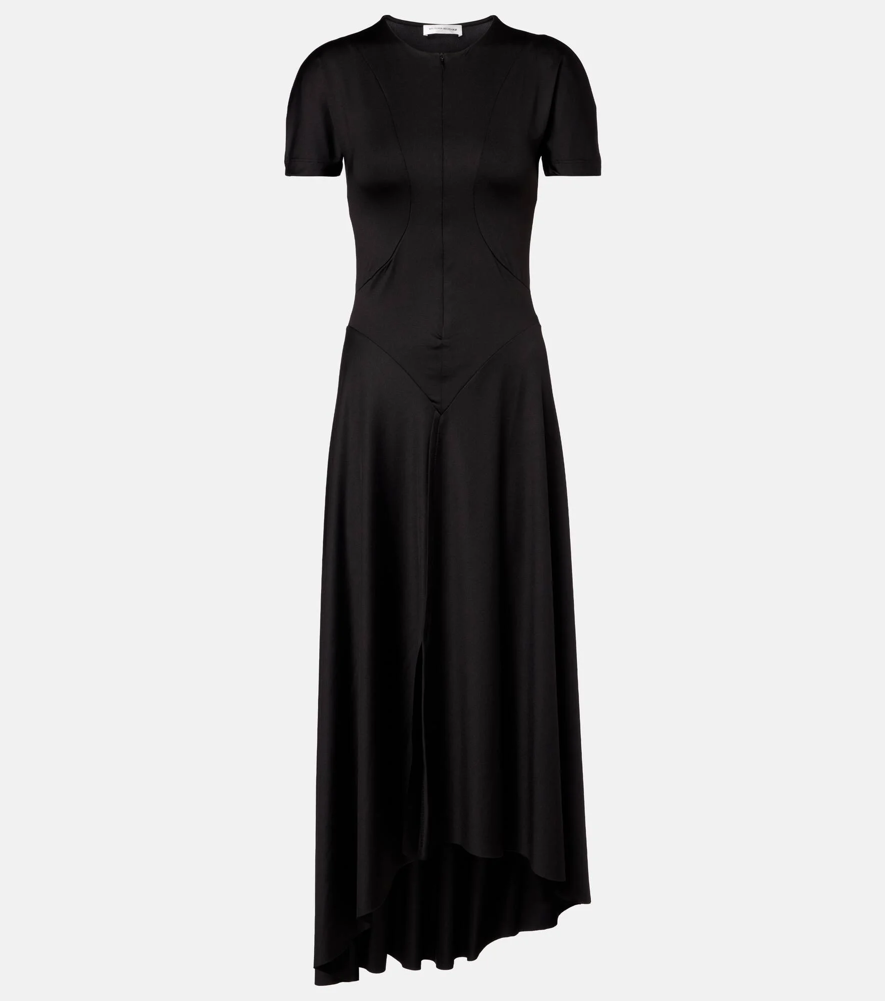 Asymmetric midi dress - 1