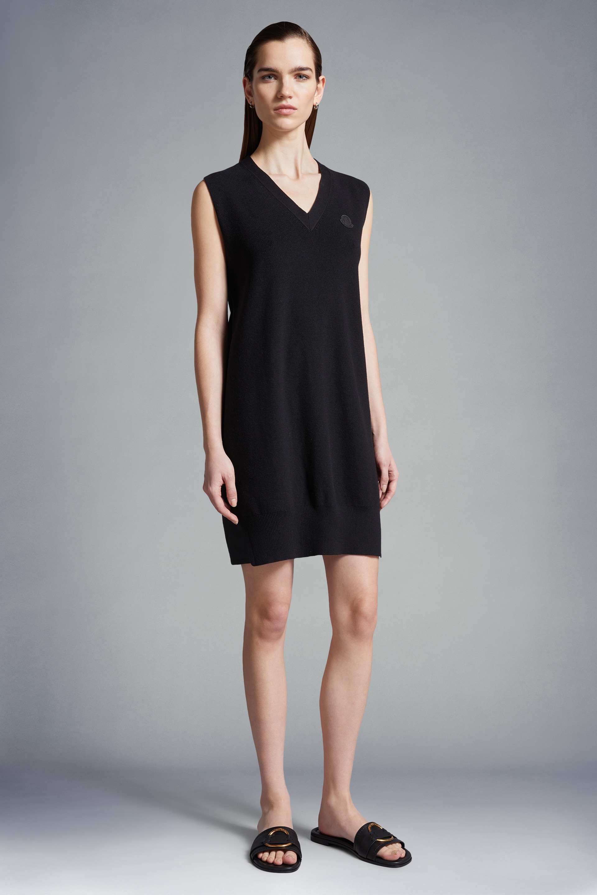 Cotton, Cashmere & Silk Dress - 3