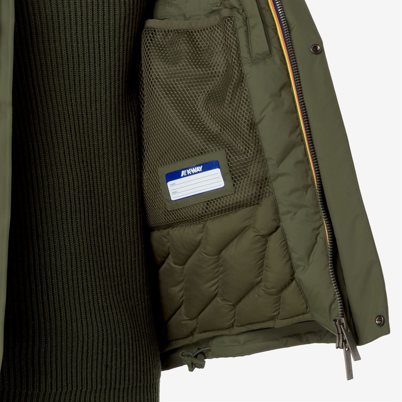 K-WAY JACKEN BONDED PADDED outlook
