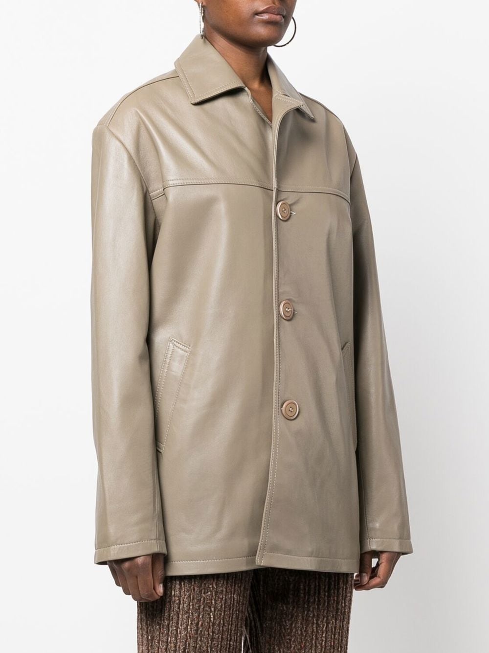 Britt leather jacket - 3