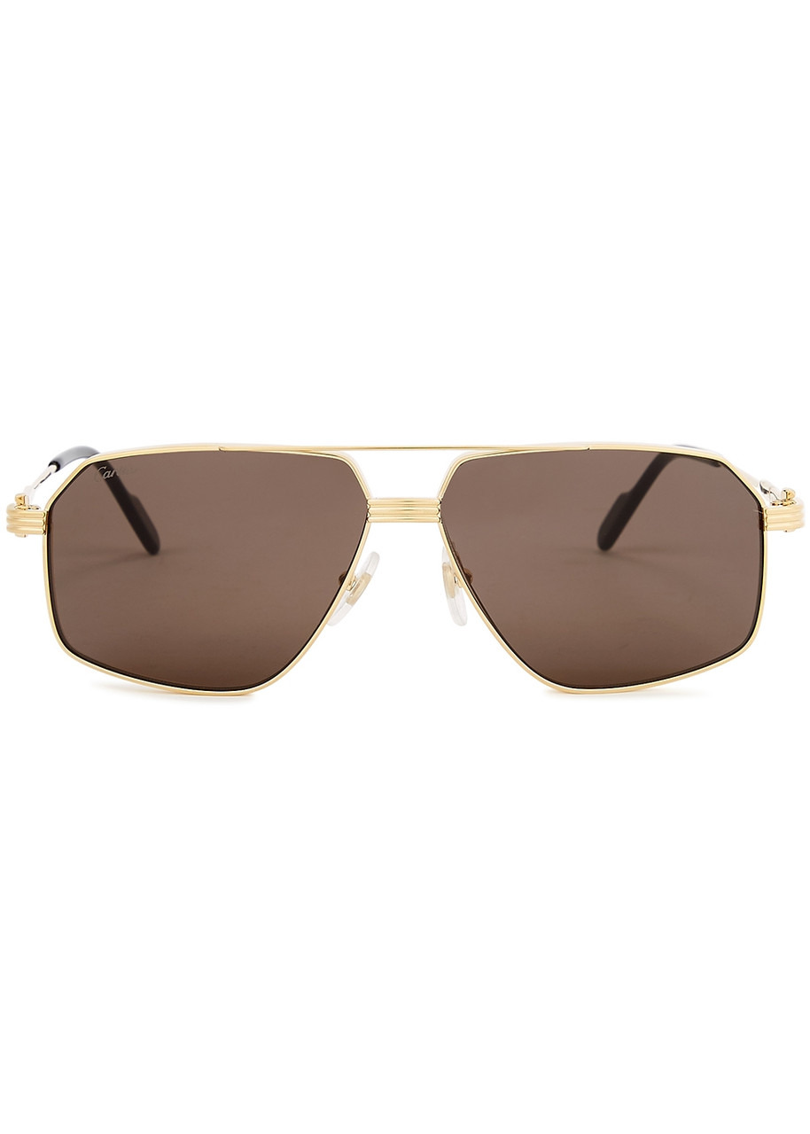 Cartier Première De Cartier Aviator-style Sunglasses - 2