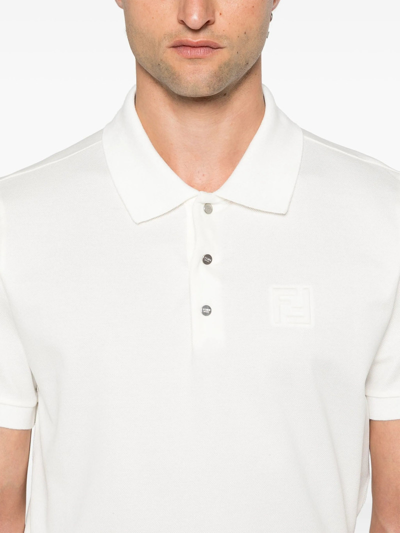 FENDI FF-embossed Polo Shirt outlook