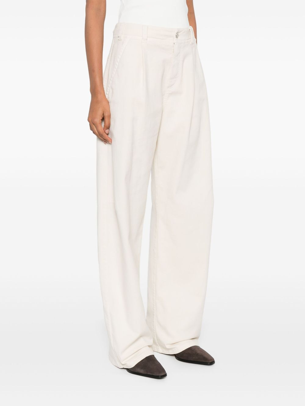 pleated pocket trousers - 3