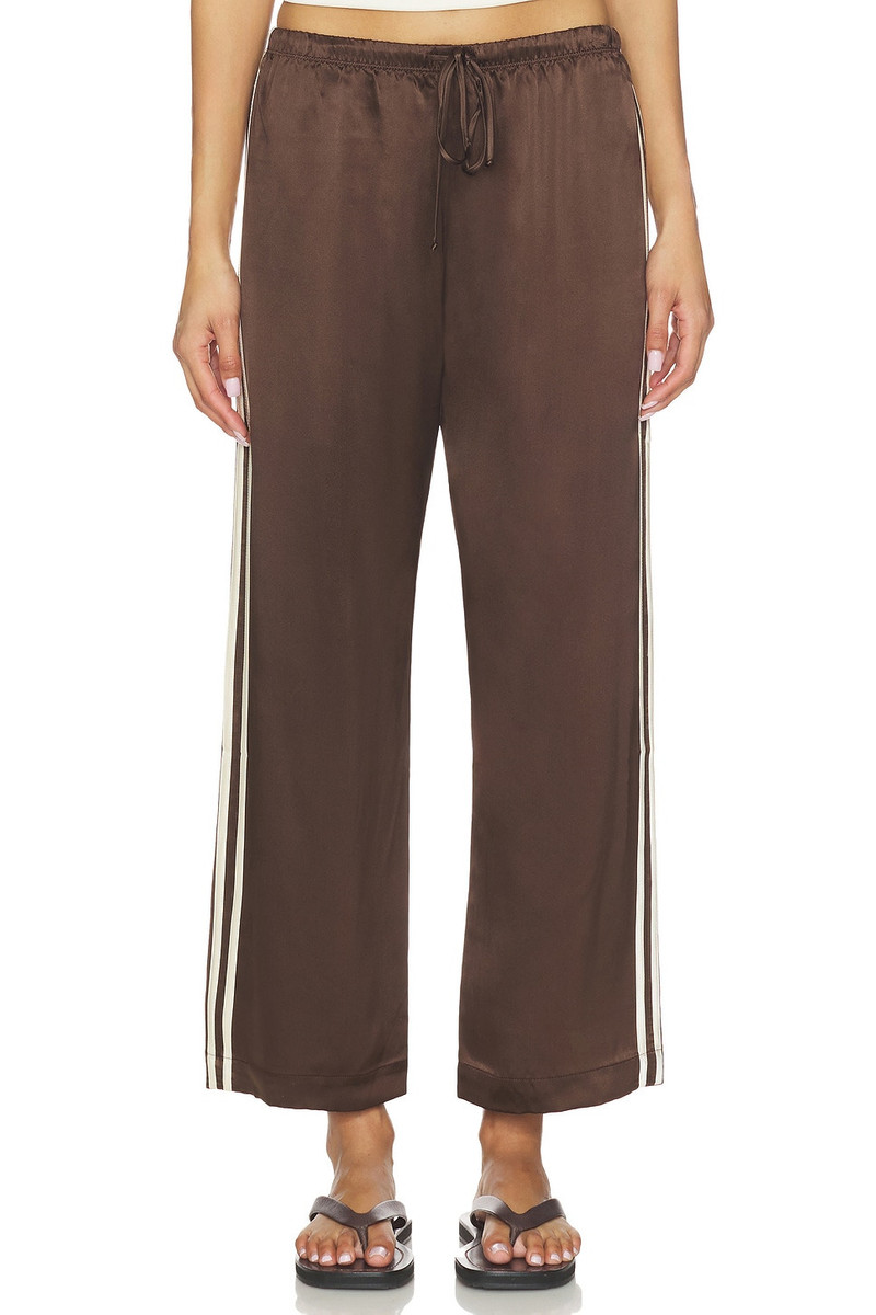 The Silk Stripe Crop Pant 2