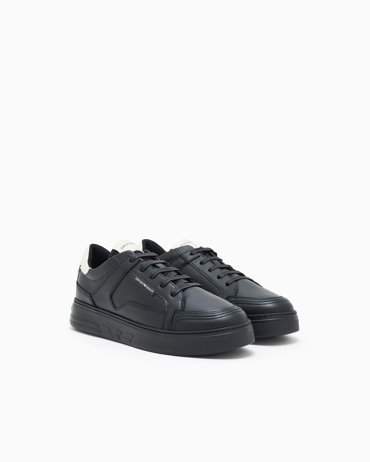 Hammered-leather sneakers - 2