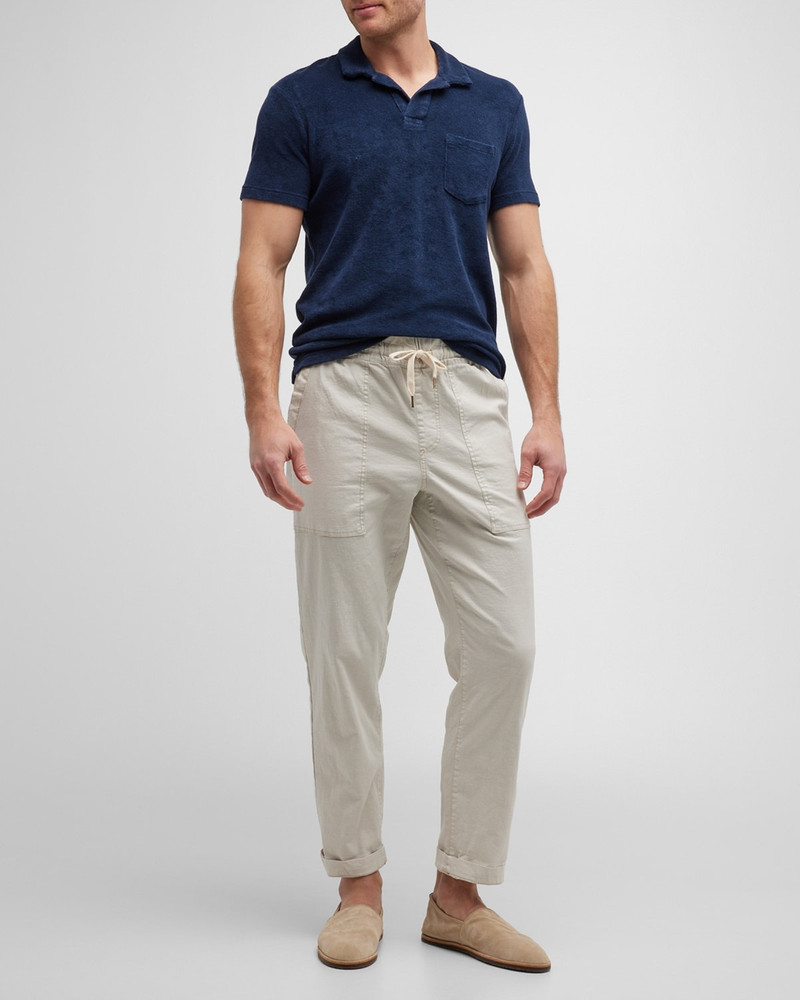ORLEBAR BROWN Men's Cotton Terry Polo Shirt outlook