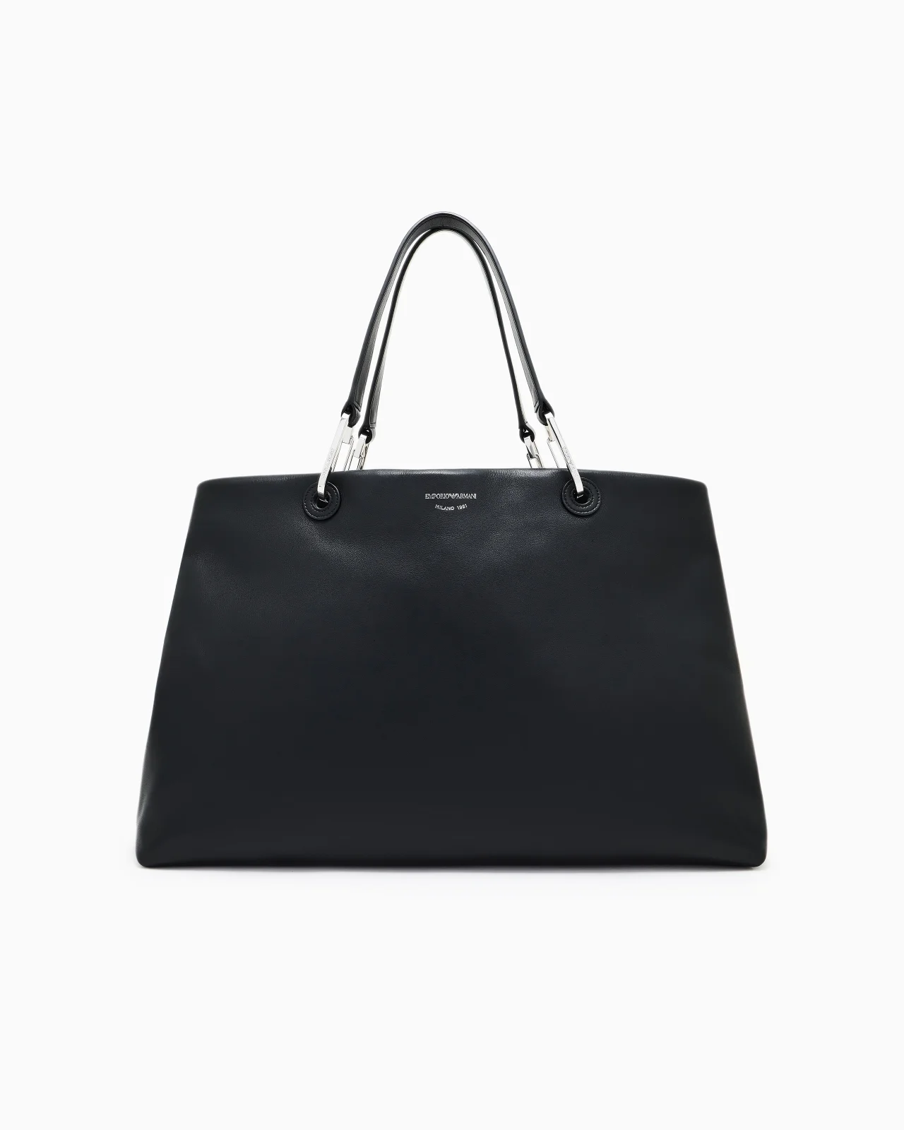 NAPPA BAG WITH DOUBLE HANDLE AND INNER ZIP POUCH - 1