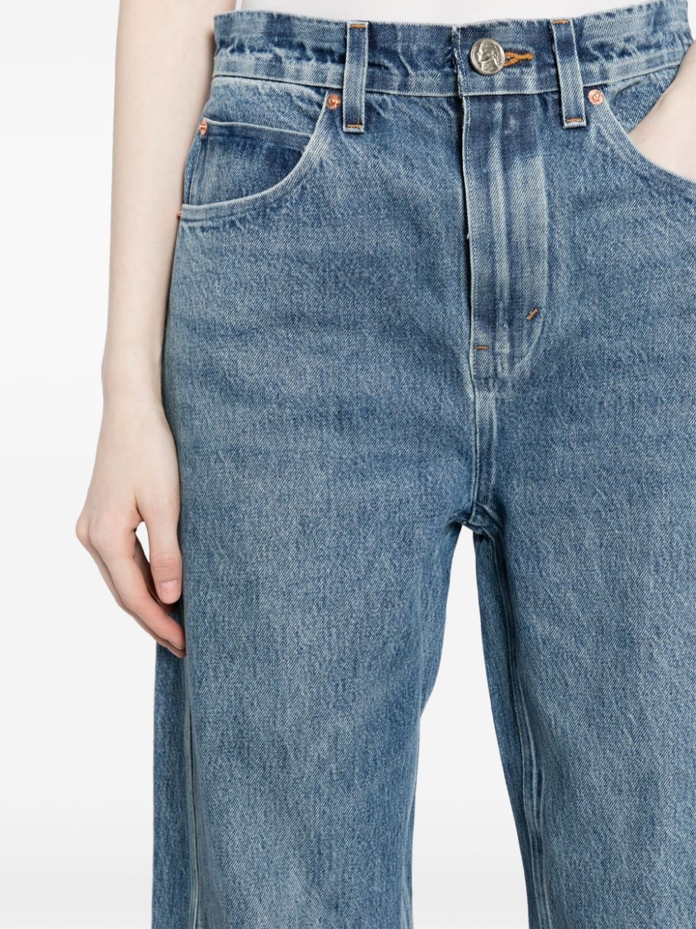 wide-leg jeans - 5