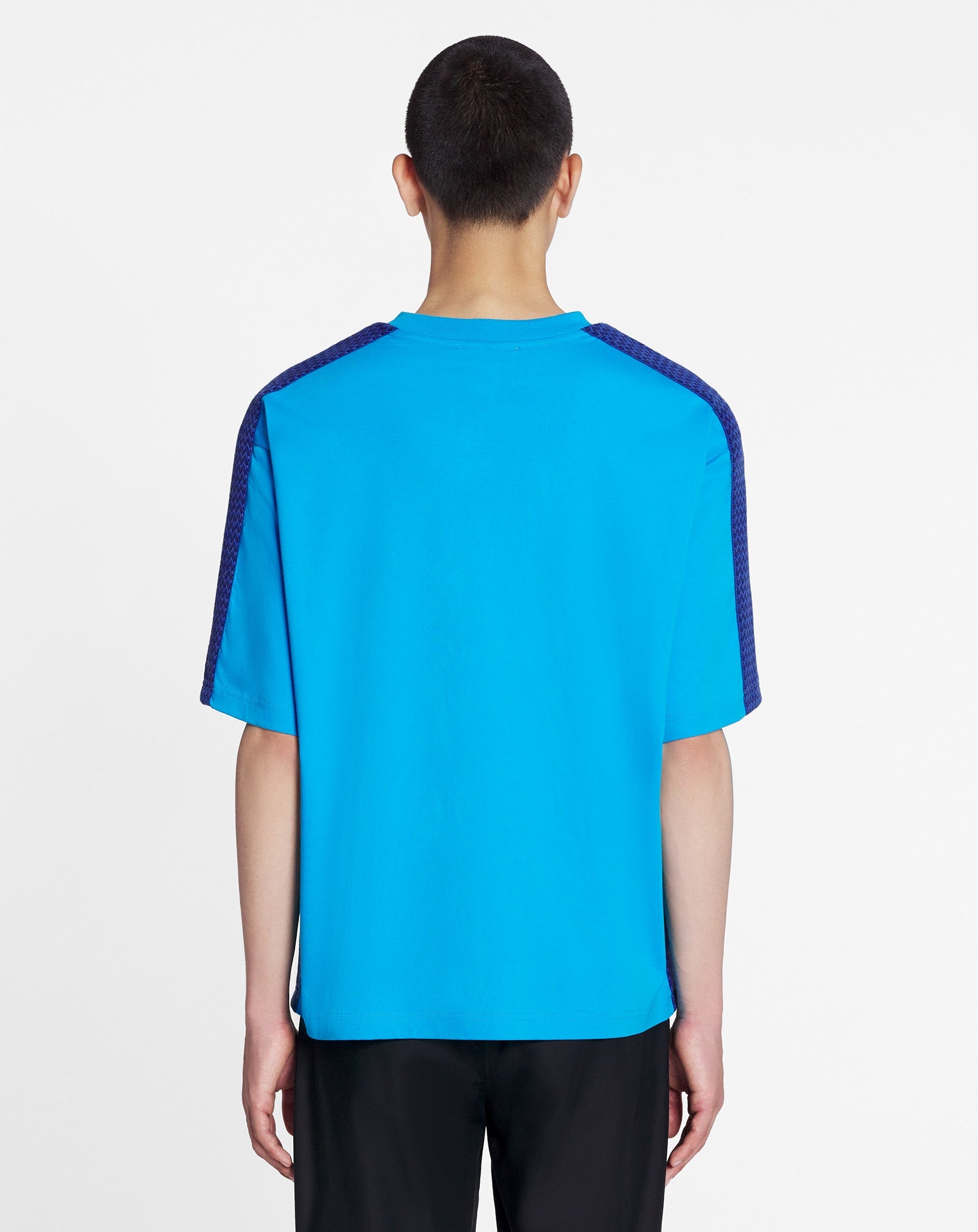 CURB SIDE LANVIN EMBROIDERED LOOSE-FITTING T-SHIRT - 4