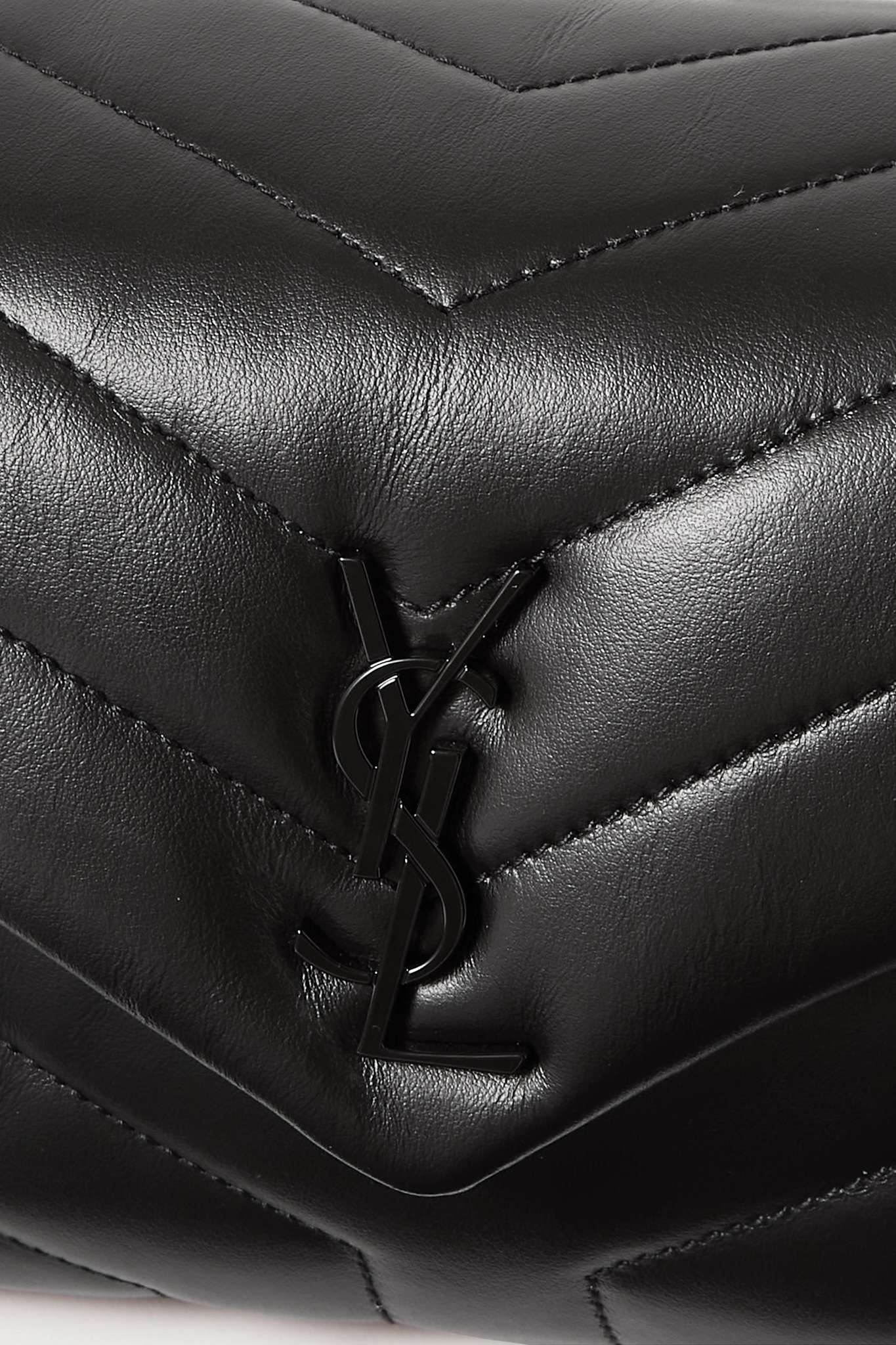 Loulou Toy quilted leather shoulder bag - 4