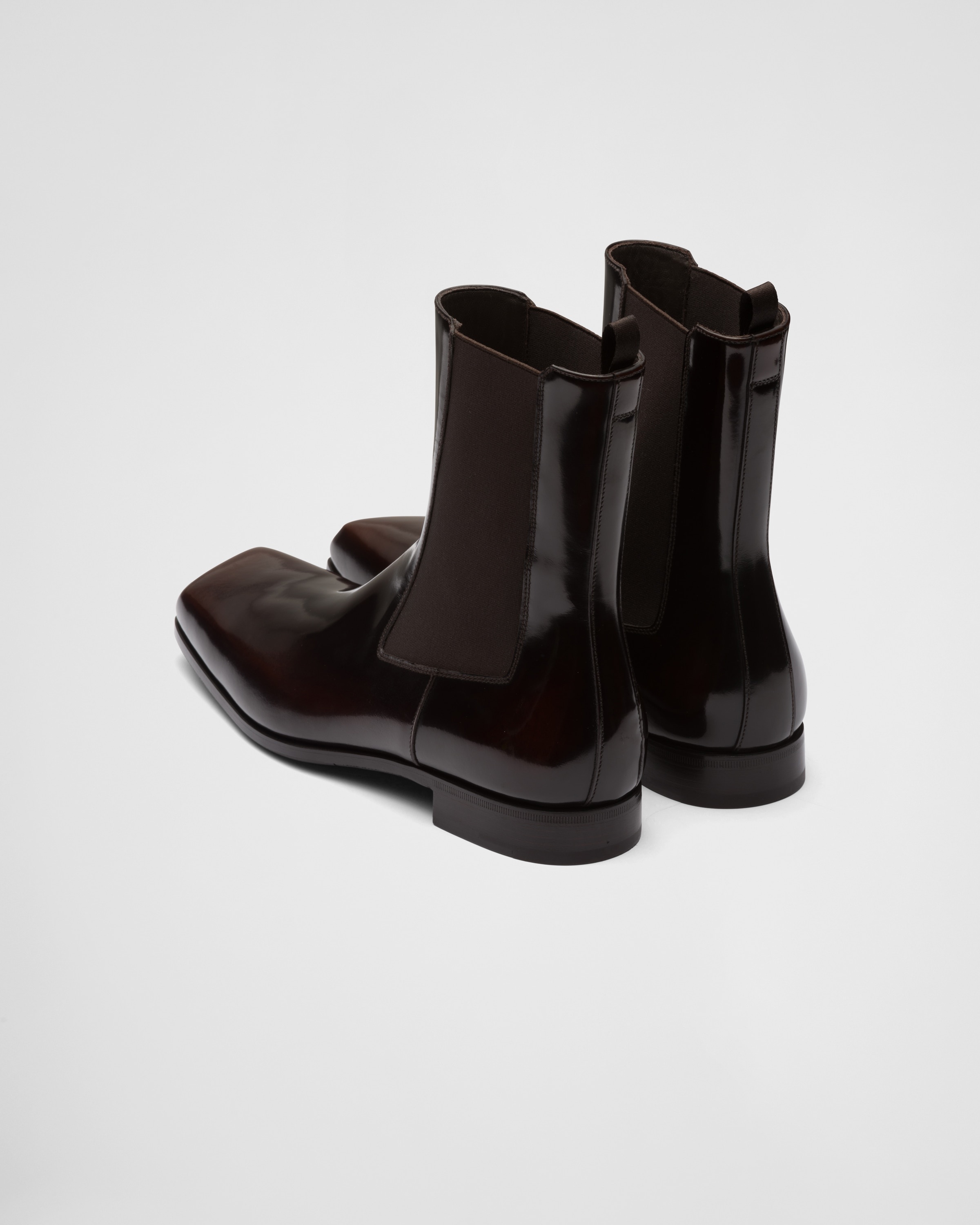 Brushed leather Chelsea boots - 5