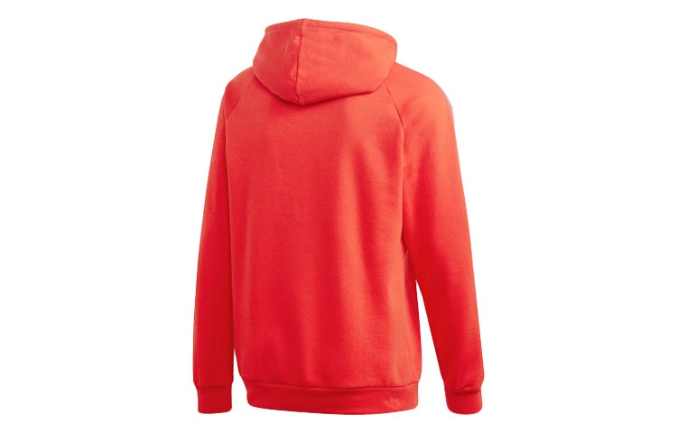 adidas originals 3Dtf 3 Stp Hood logo Printing raglan sleeve hooded Sports Pink Red Fluorescence GE6 - 2