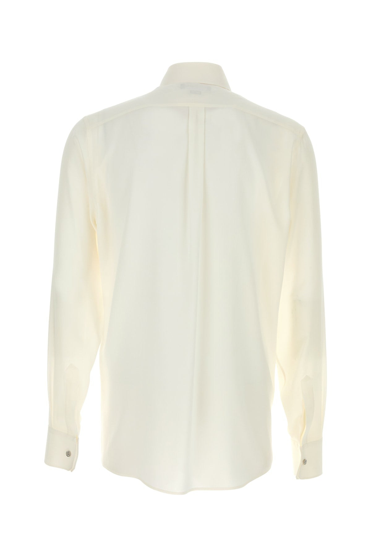 Dolce & Gabbana Men White Crepe Shirt - 2