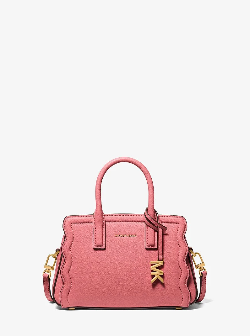 Laila Extra-Small Pebbled Leather Convertible Crossbody Bag - 1