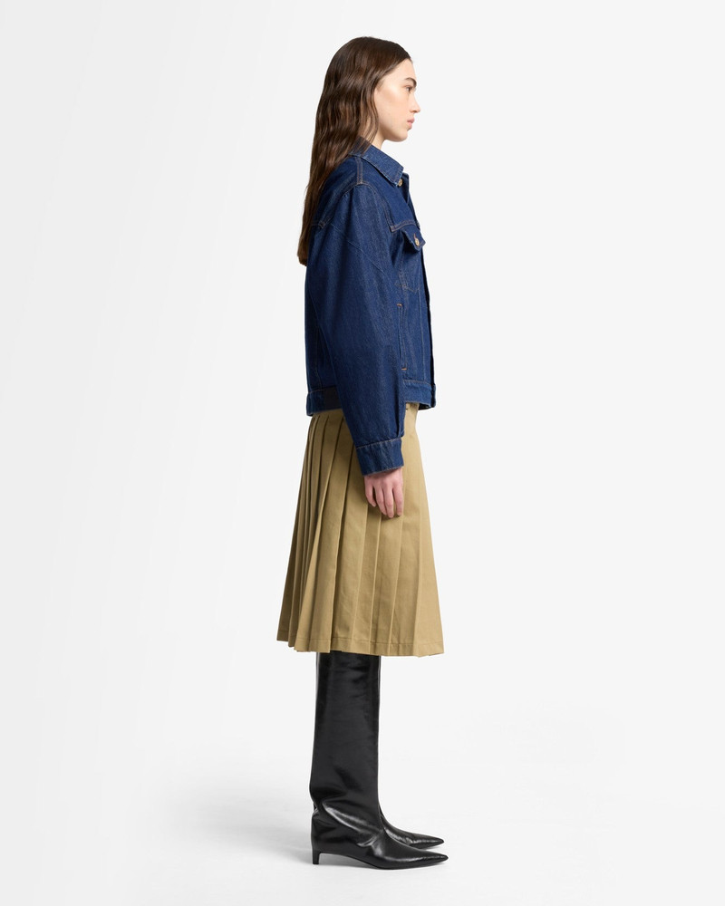 MANKIND Twisted Trucker Jacket in Blue Petal 6