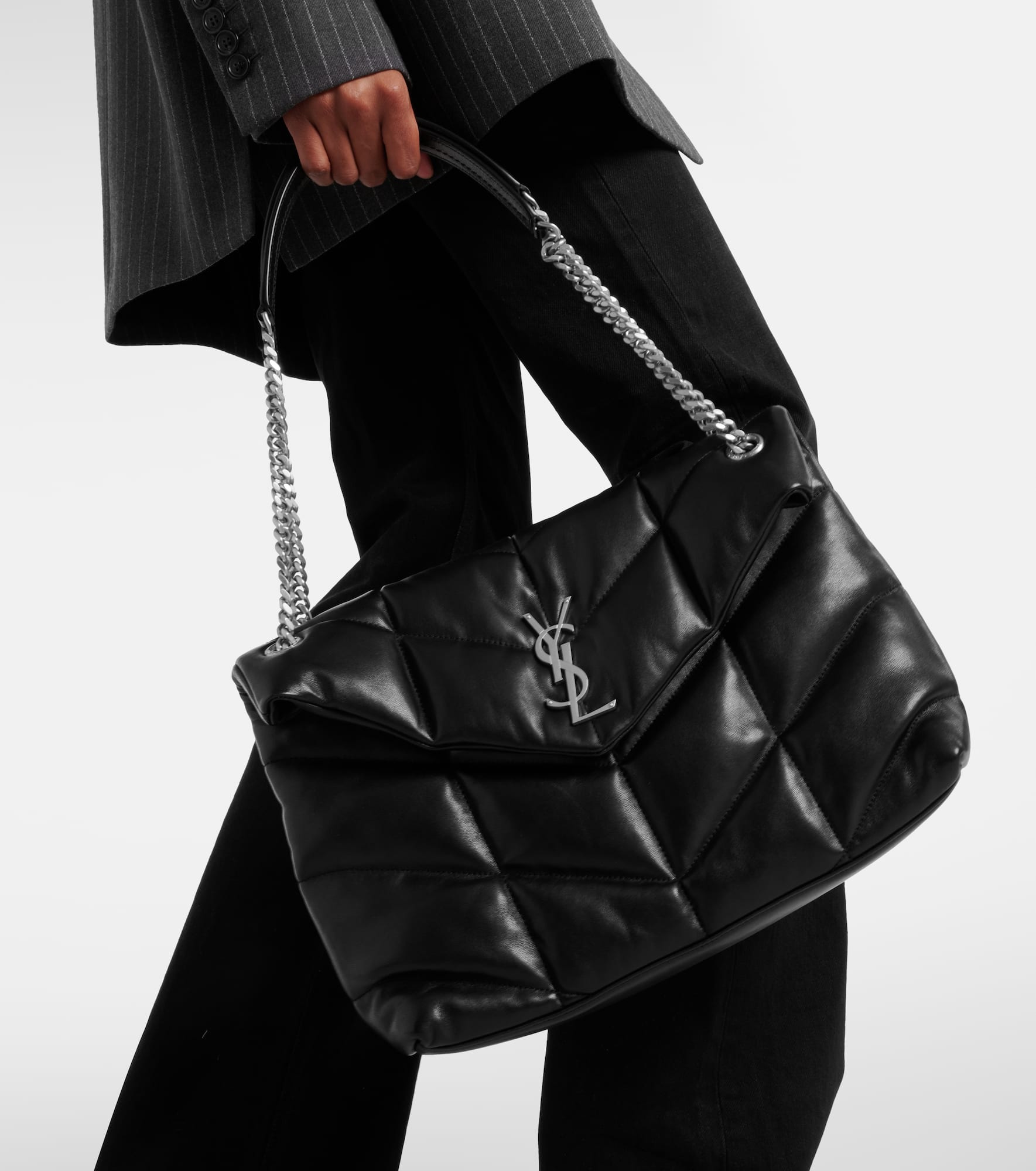 Puffer Medium leather shoulder bag - 2
