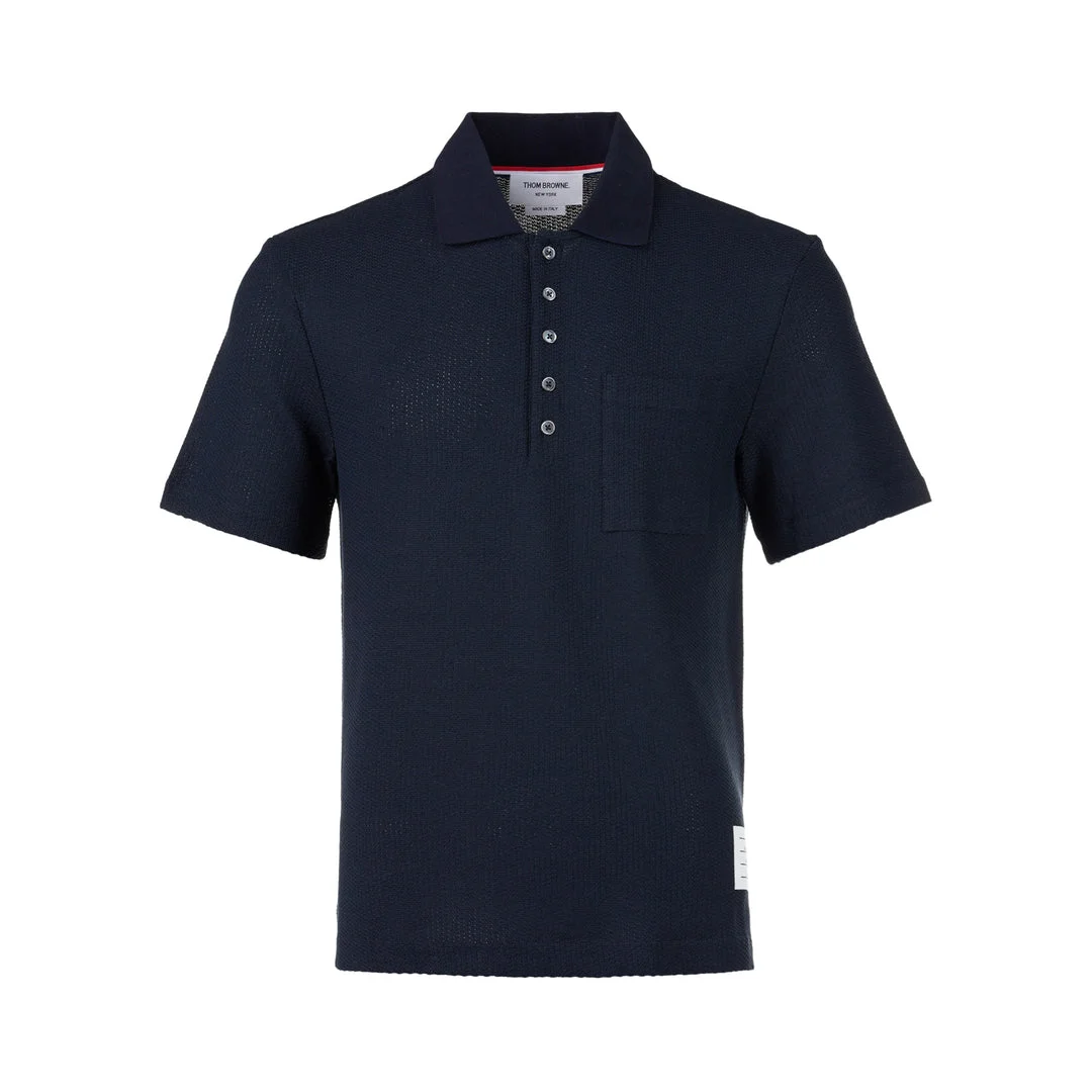 Relaxed Fit Short Sleeve Polo - 1