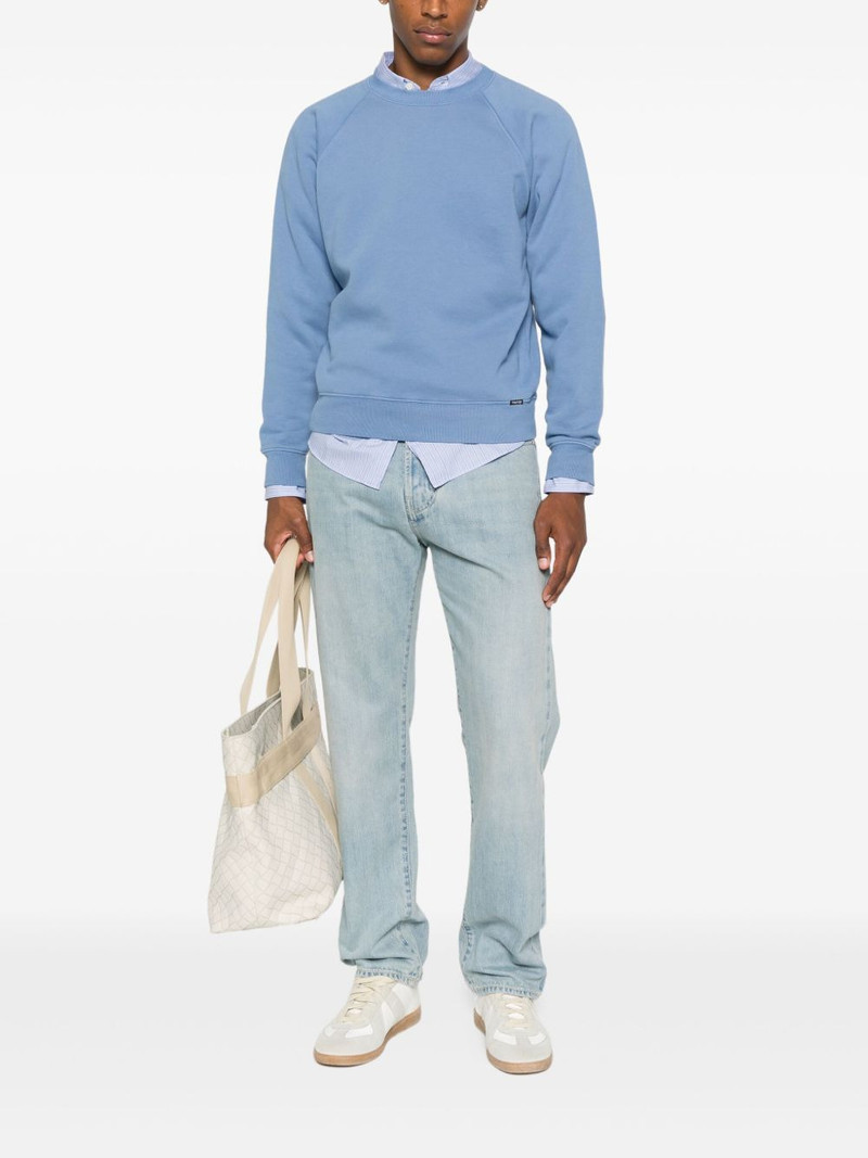 TOM FORD raglan-sleeve crew-neck sweatshirt outlook