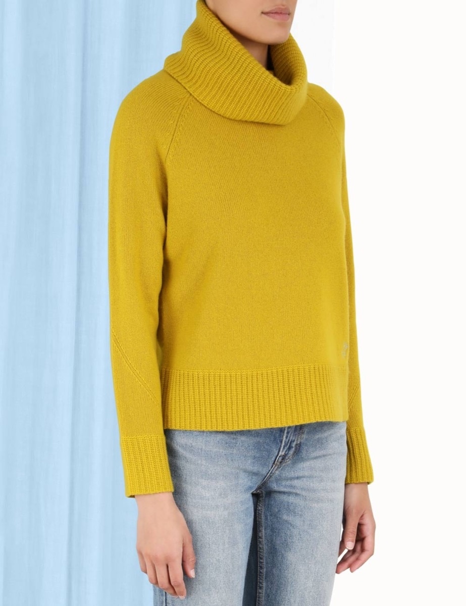 FUNNEL NECK SWEATER - 5