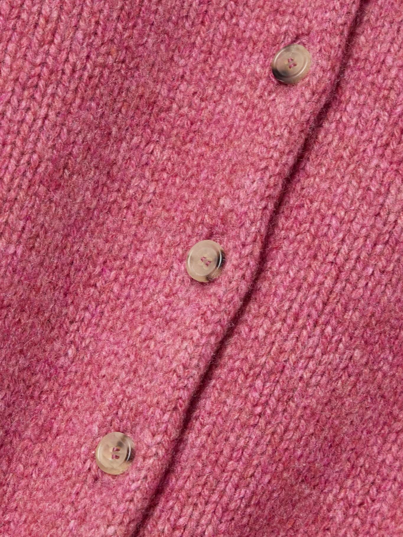 Nora cropped cashmere-blend cardigan - 4