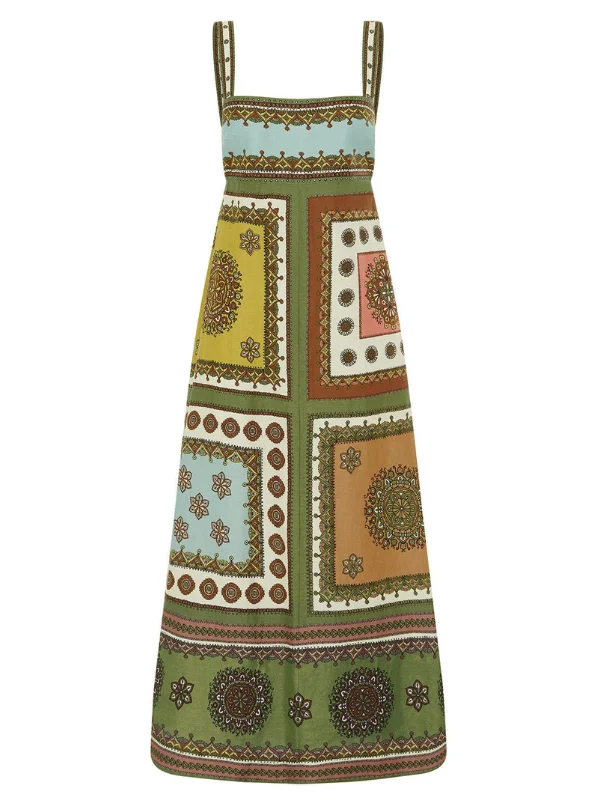 Contina Day Dress in Multi - 1