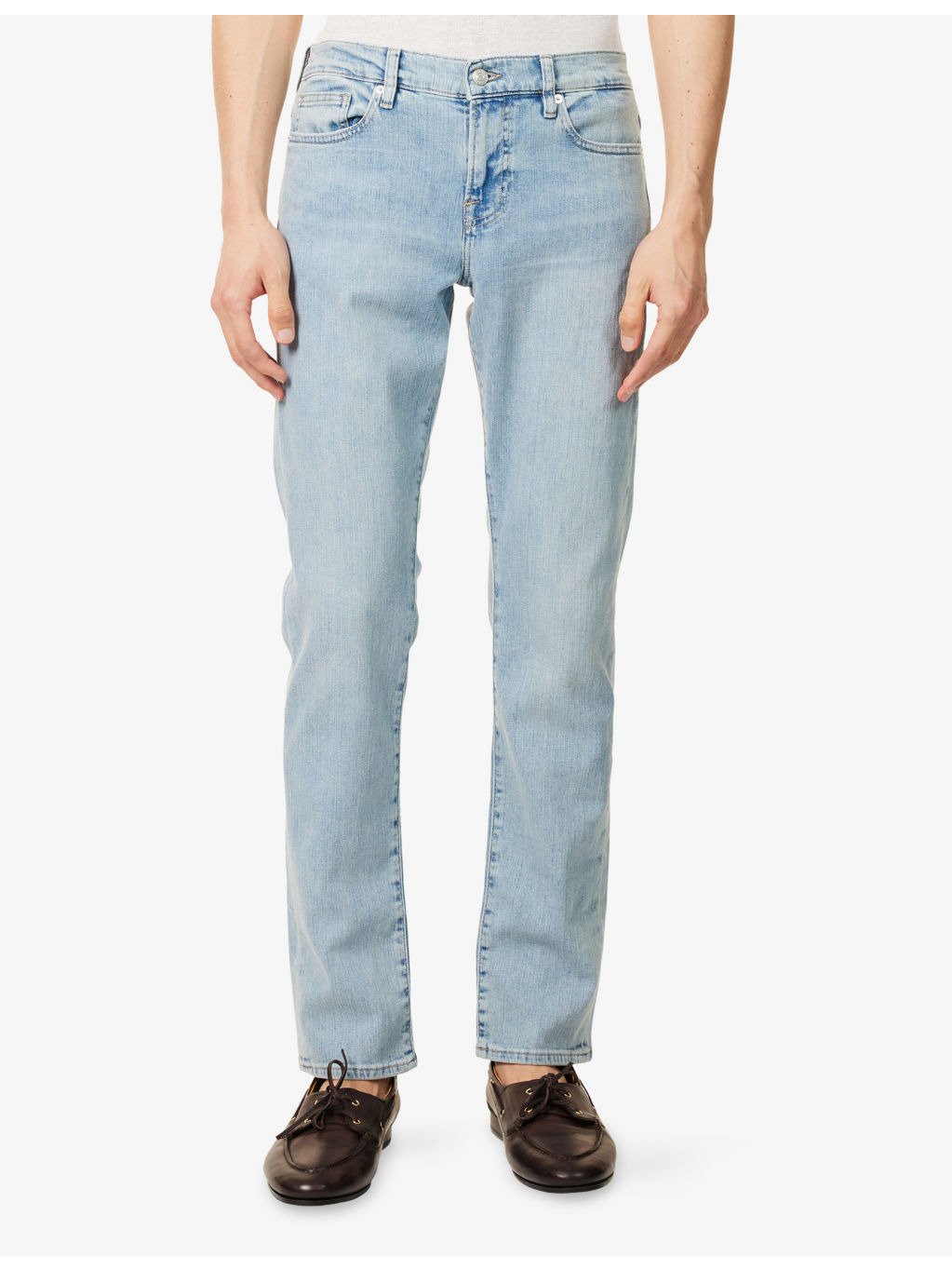 L’Homme slim-fit slim-leg cotton-blend denim jeans - 3