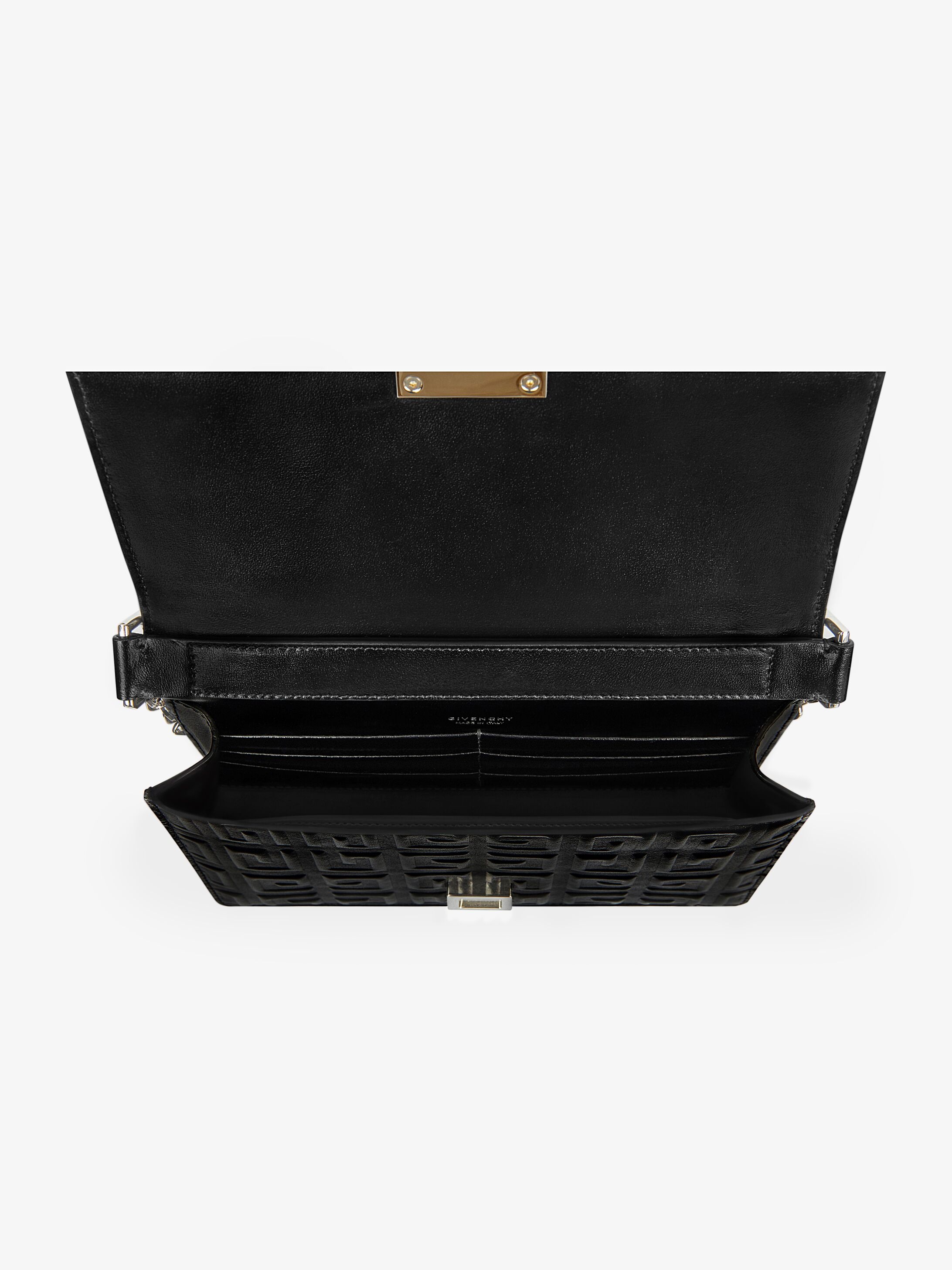 SMALL 4G BAG IN LEATHER WITH CHAIN - 5