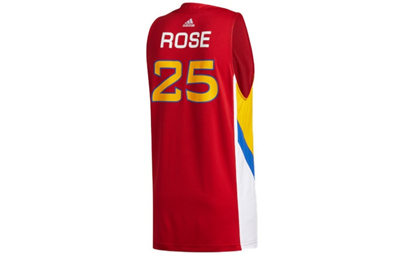 adidas adidas D Rose McDonald's All American Swingman Jersey 'Red' GI9422 outlook