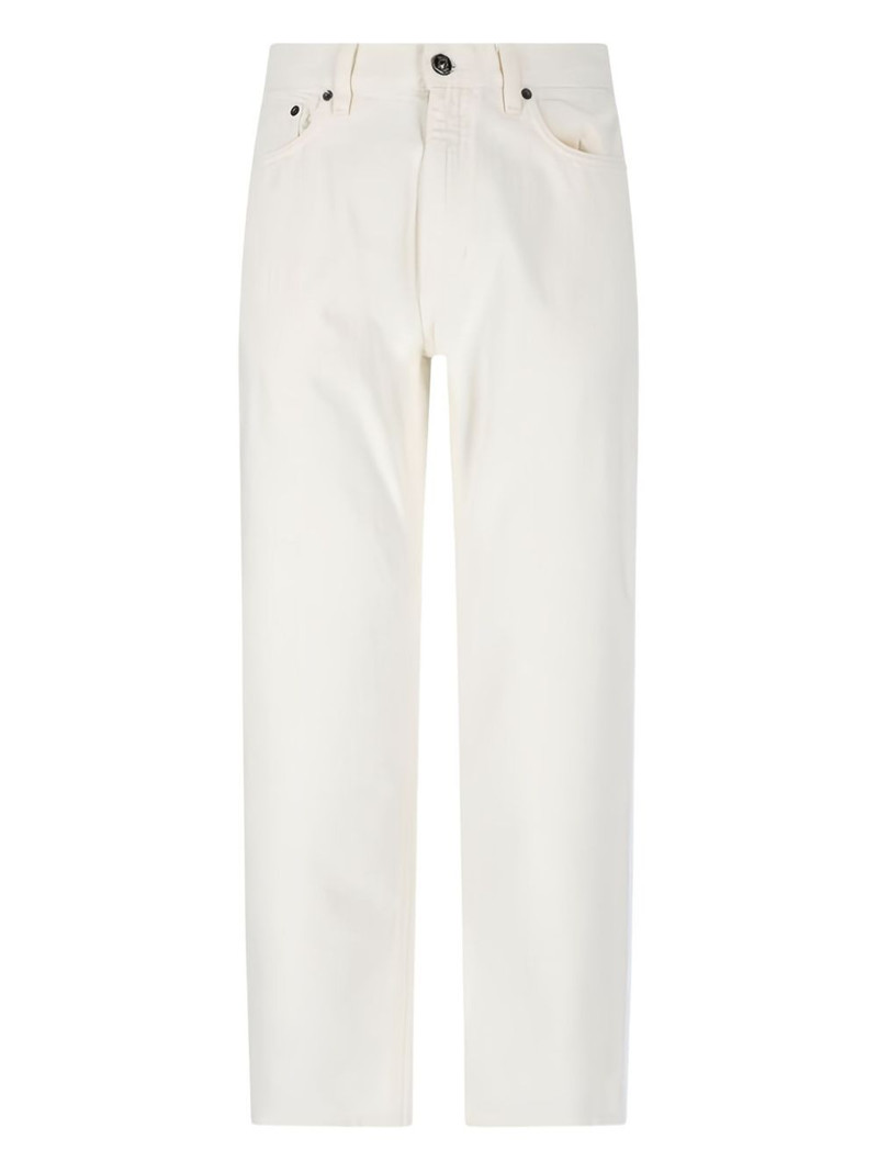 zip-fly button-fastening jeans 1