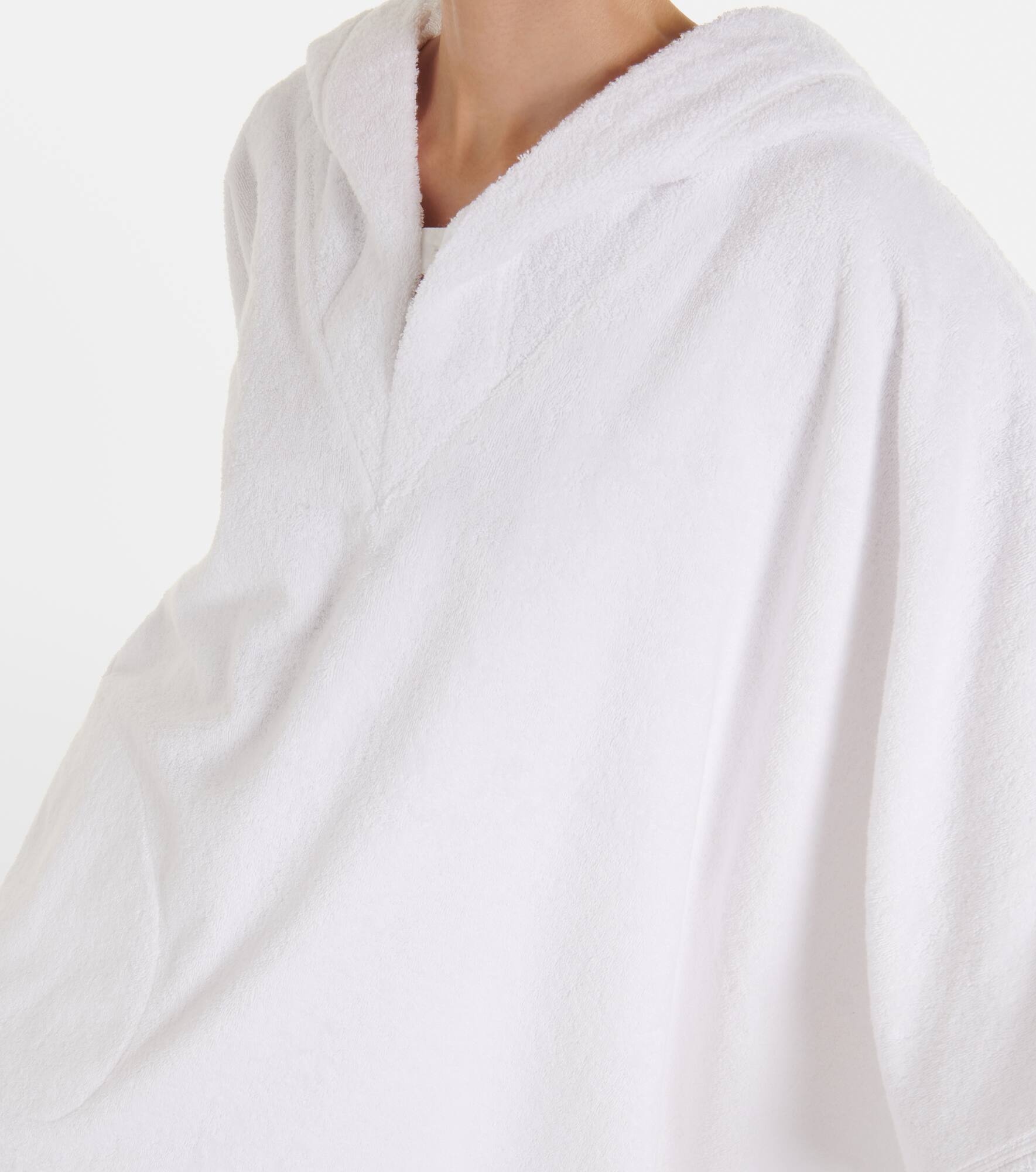 Cropped cotton terry hoodie - 4