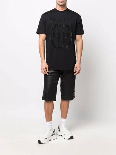 PHILIPP PLEIN hexagon-logo T-shirt outlook