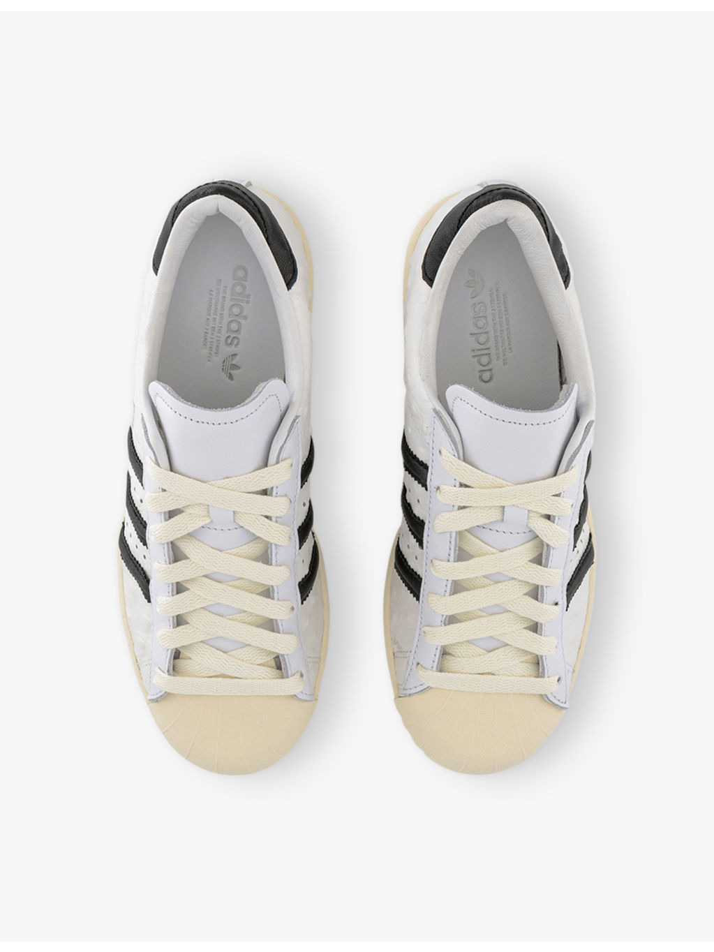 Superstar Vintage Logo-Print Leather Low-Top Trainers - 2