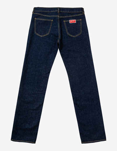KENZO Blue Bara Slim Fit Jeans outlook