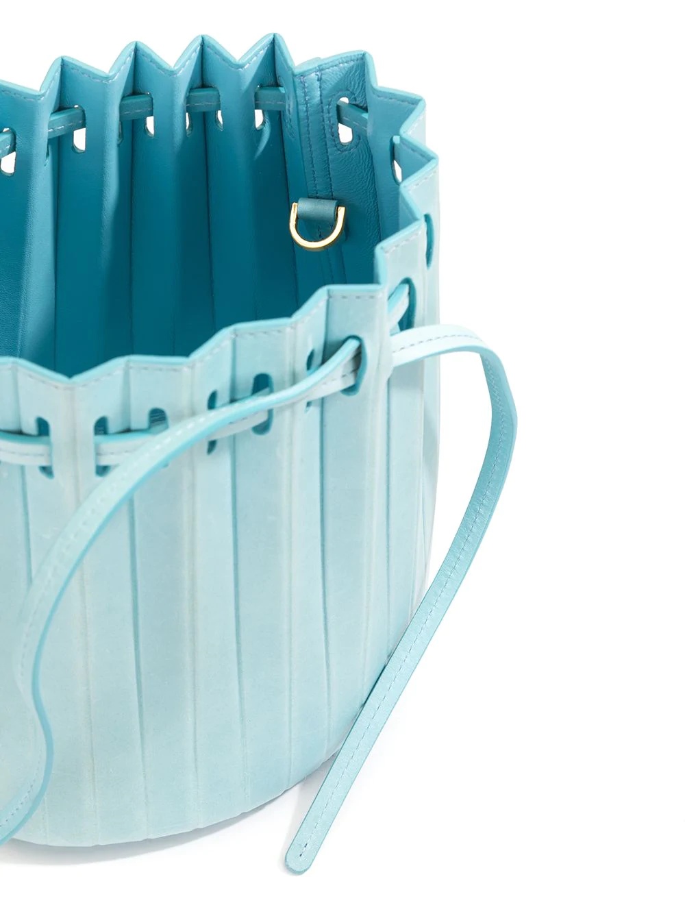 Mini Pleated bucket bag - 5