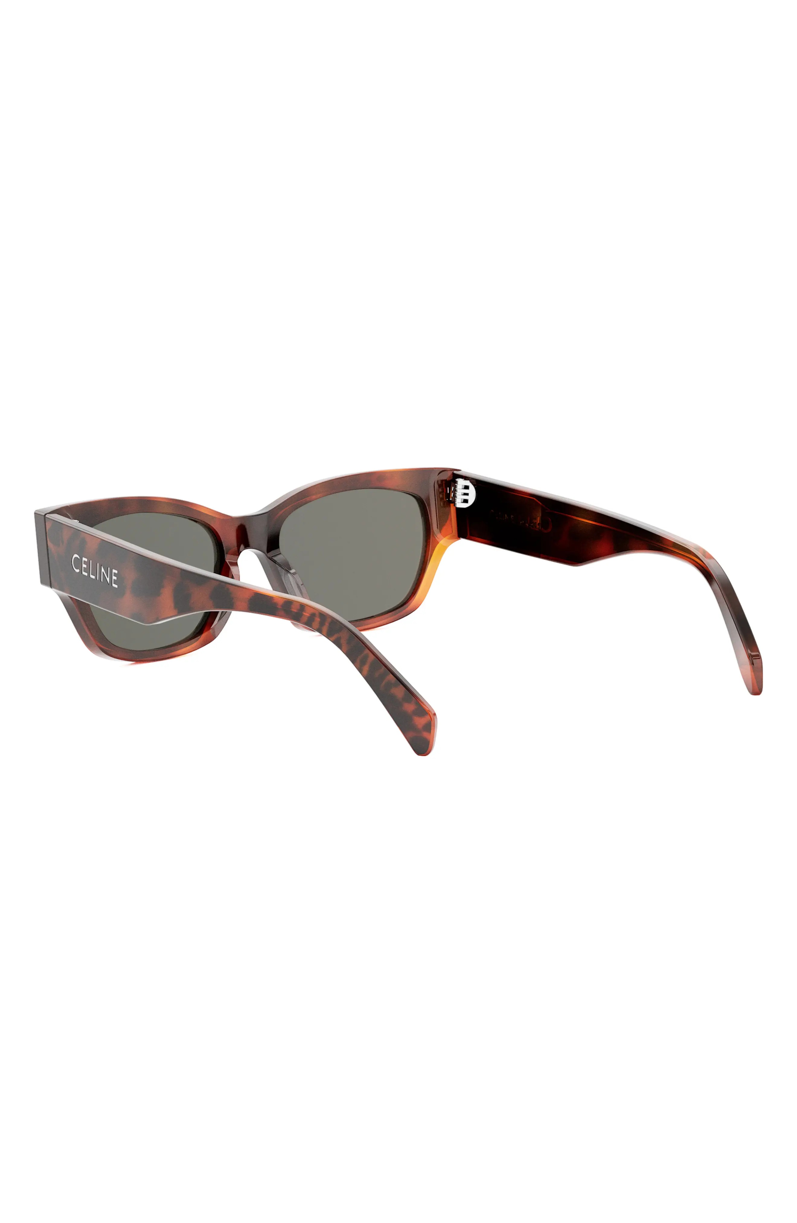 Monochroms 54mm Cat Eye Sunglasses in Animal /Smoke - 3