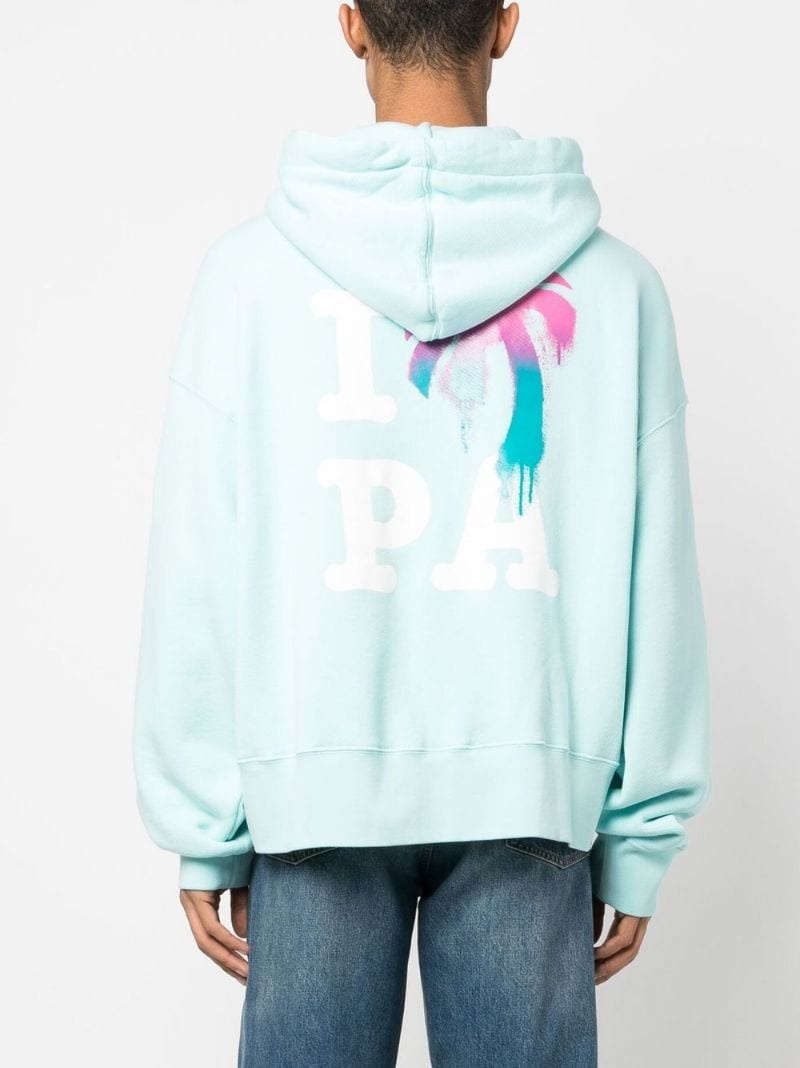 I Love PA print hoodie - 4