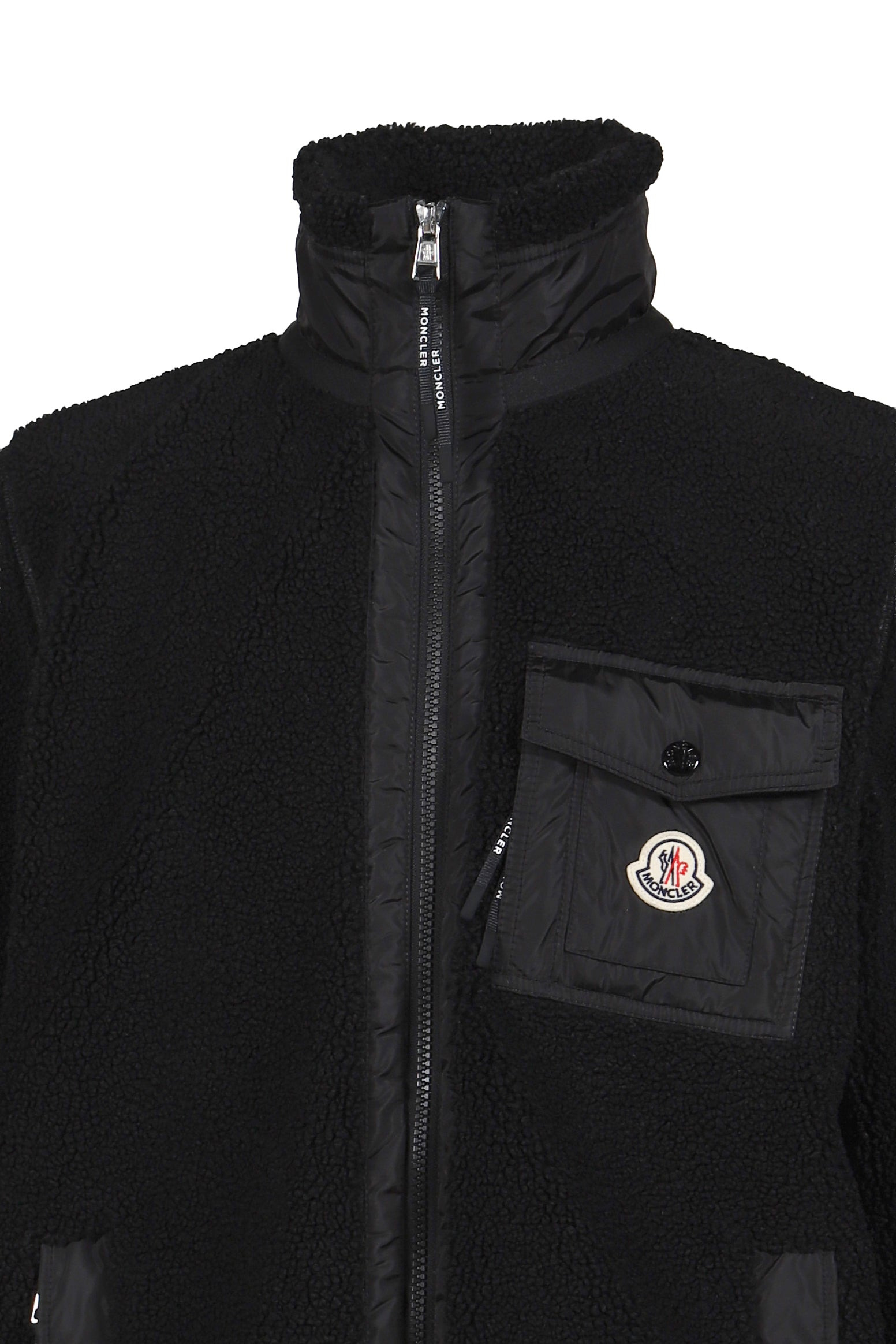 ZIP UP CARDIGAN / BLK - 4