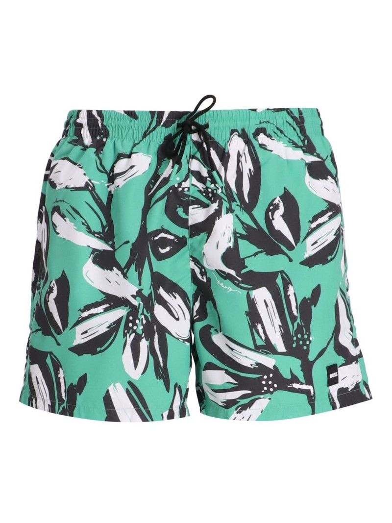 floral-print swim shorts 1