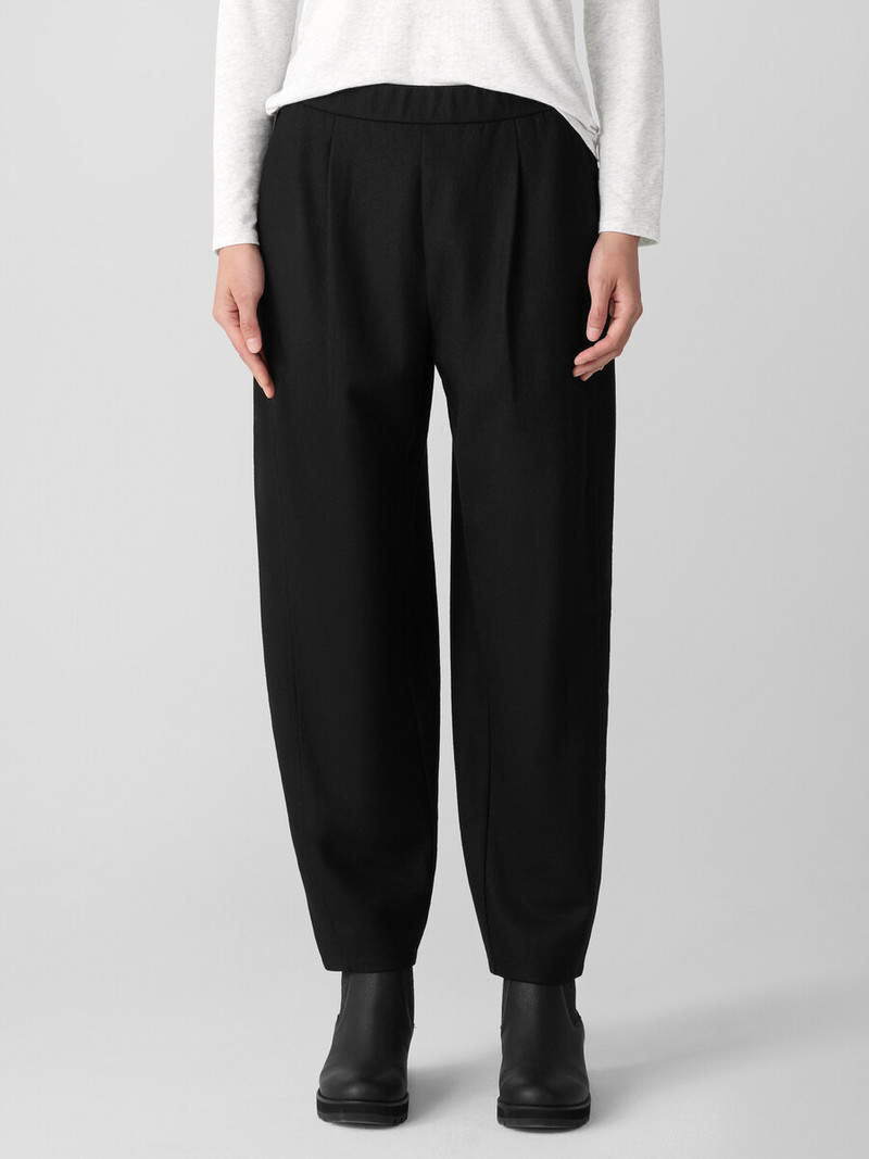 Felted Wool Jersey Lantern Pant in Regenerative Wool 3