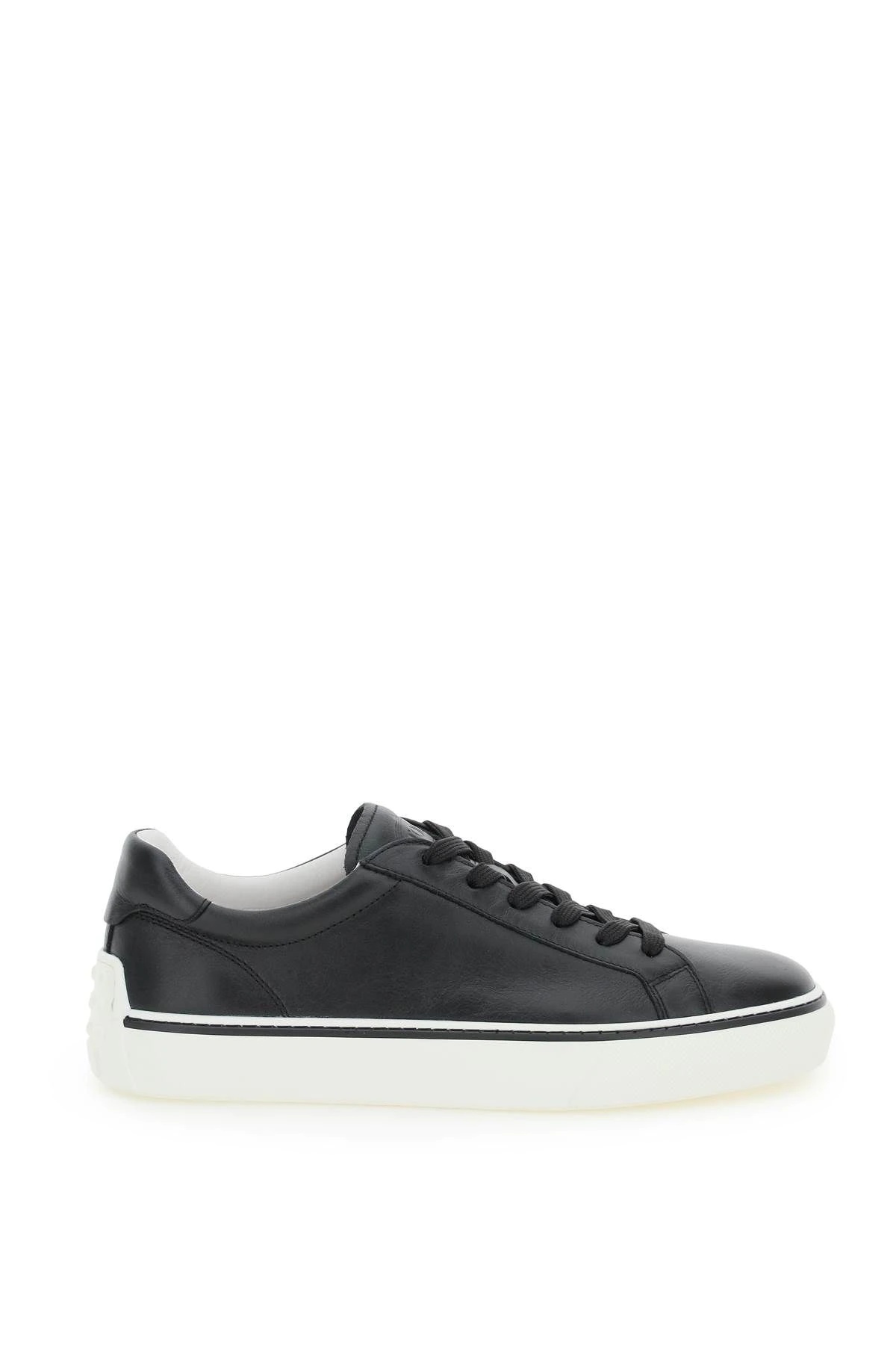 LOW-TOP LEATHER SNEAKERS - 1