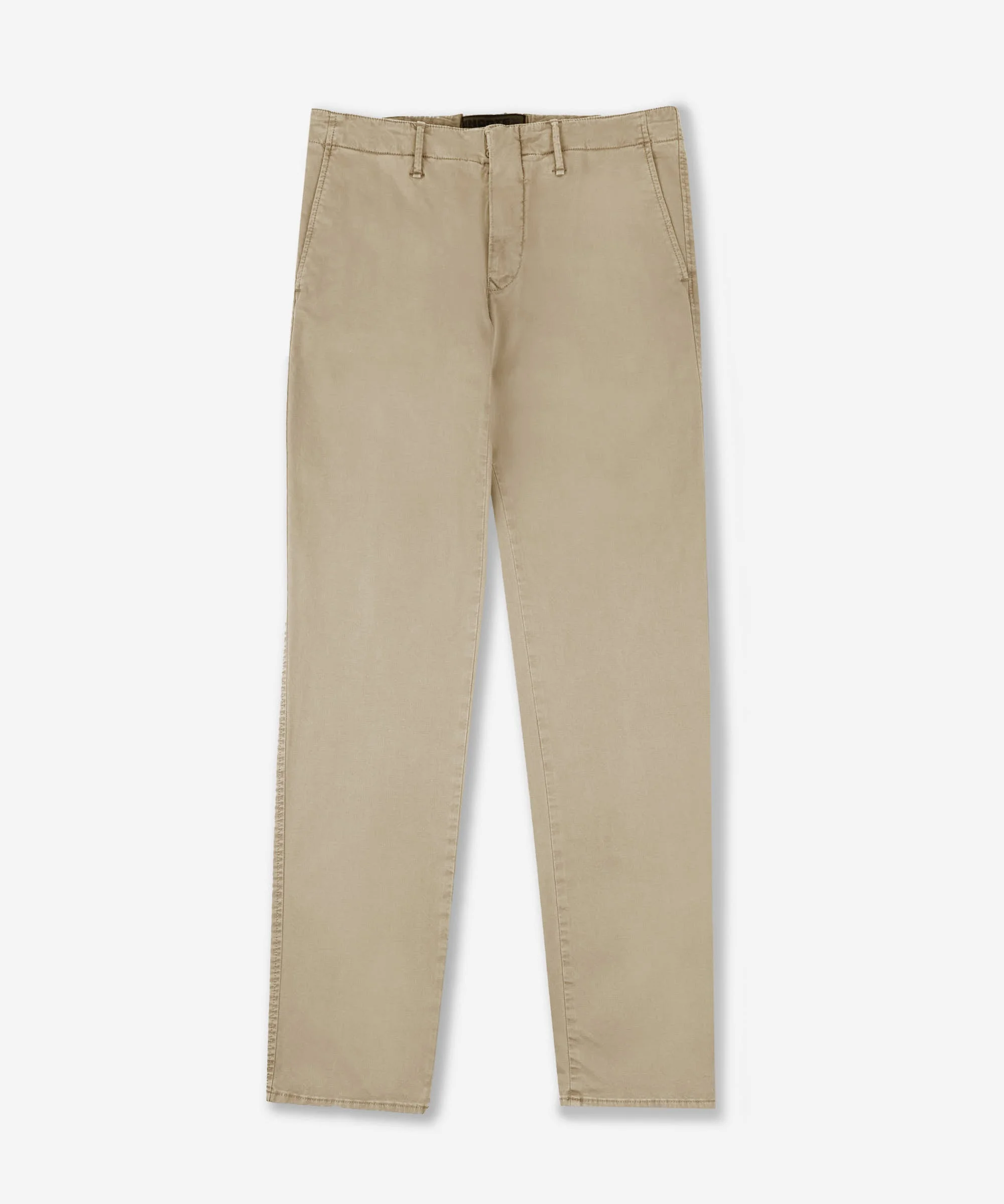 Slim-fit certified stretch gabardine trousers - 1