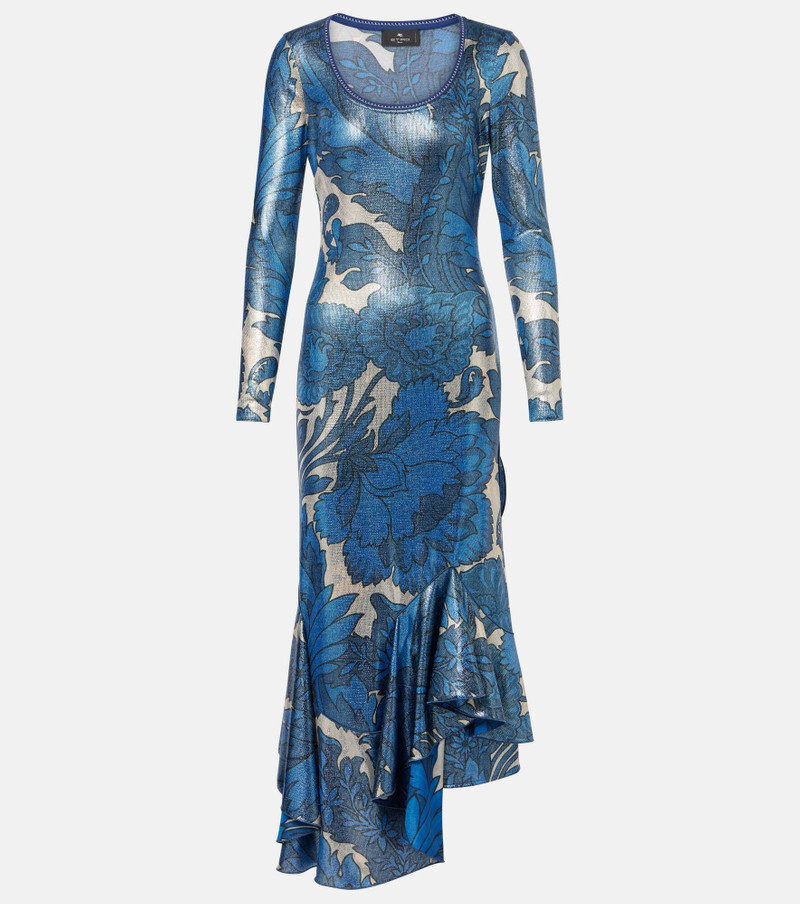 Printed midi dress - 1
