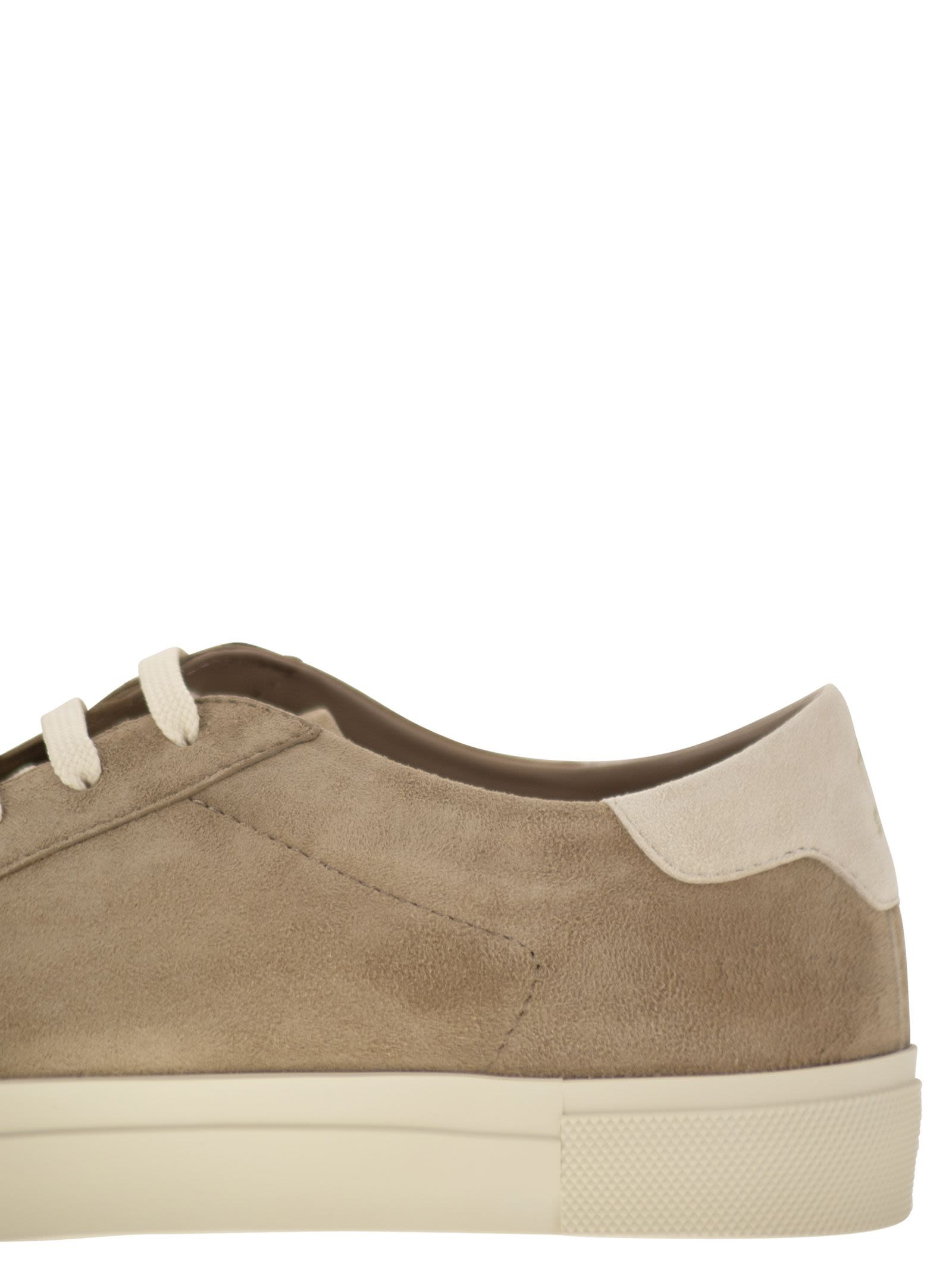 Brunello Cucinelli Men Suede Trainers - 7