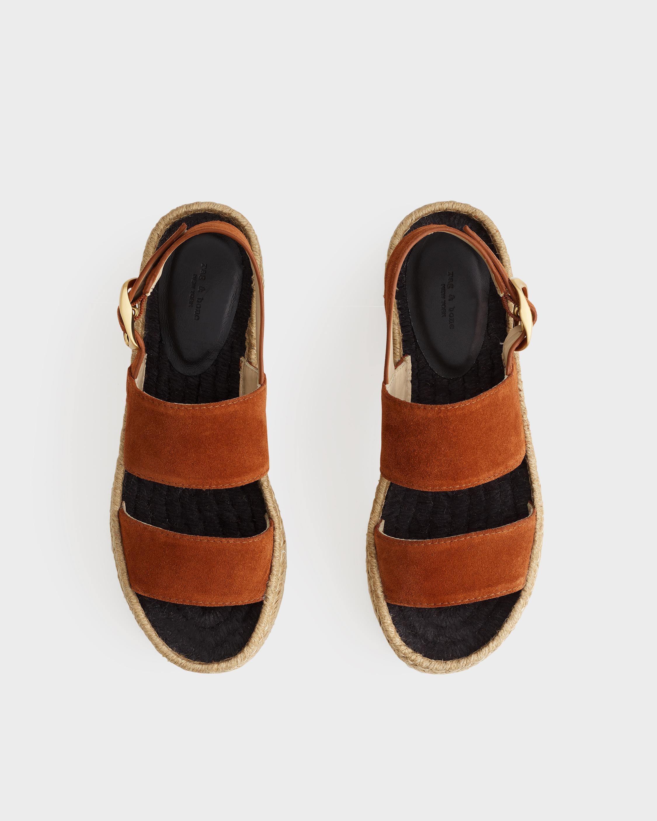 Odyssey Wedge - Suede
Platform Sandal - 4